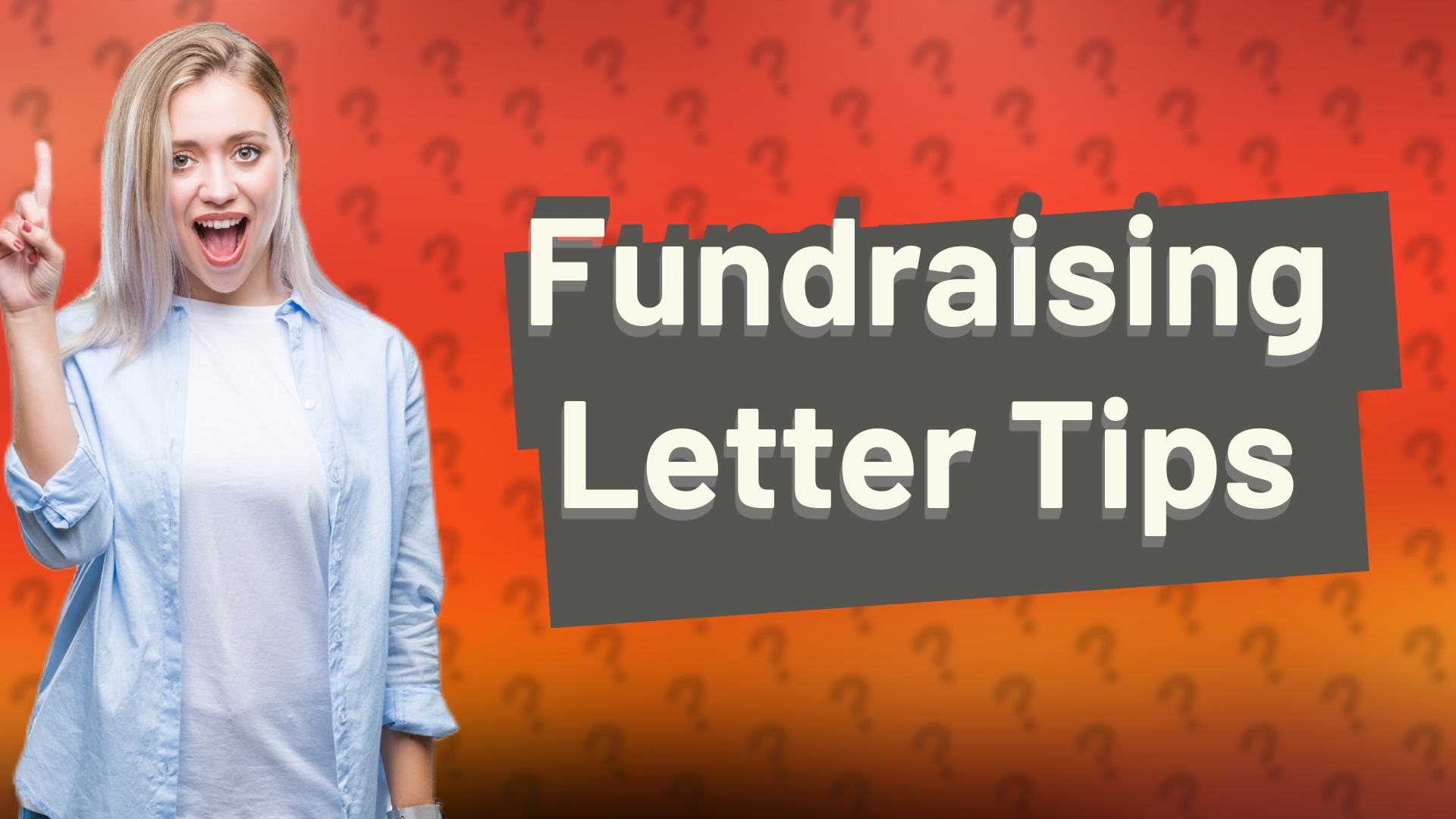 Fundraising Letter Tips