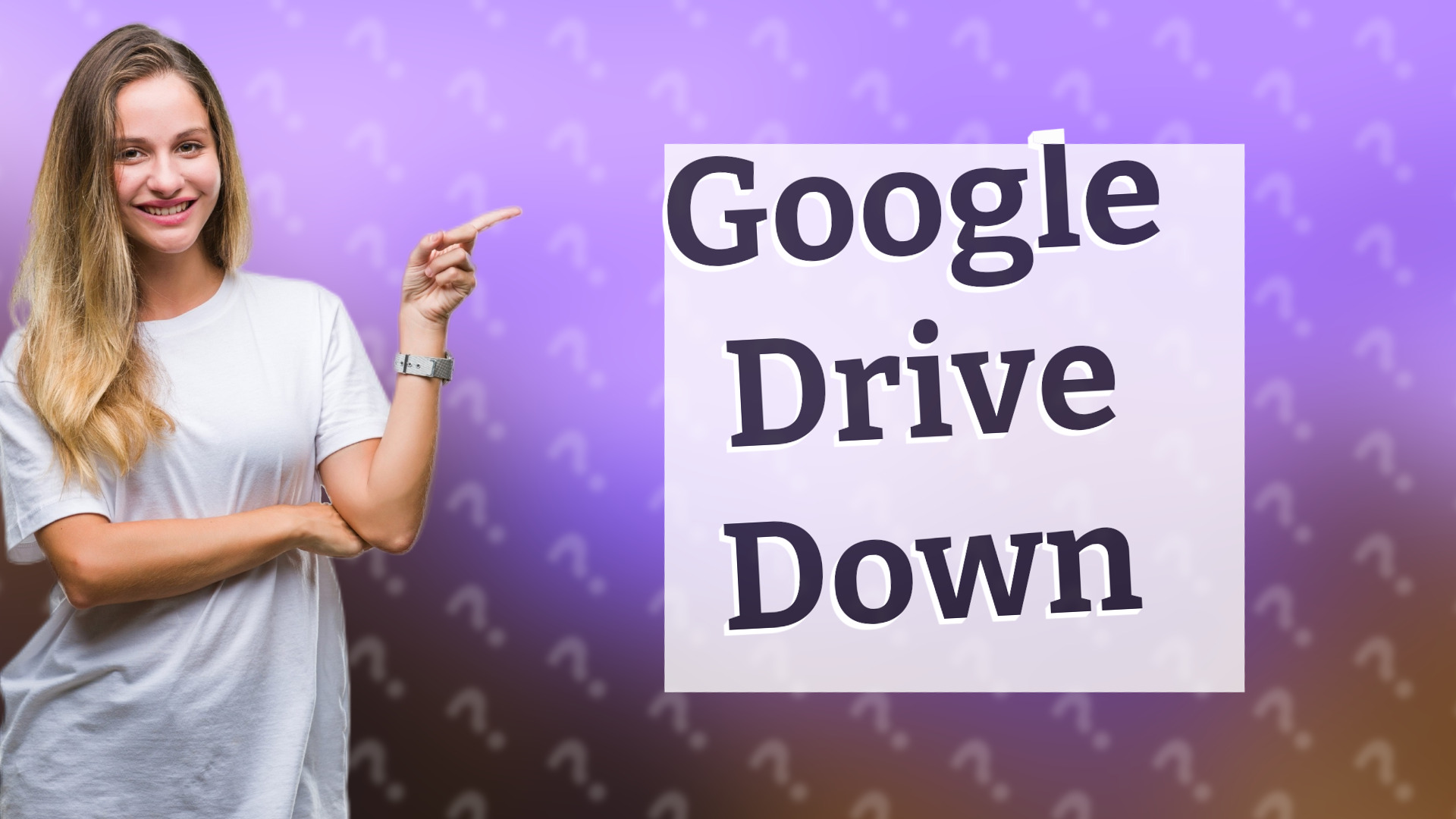 Google Drive Down