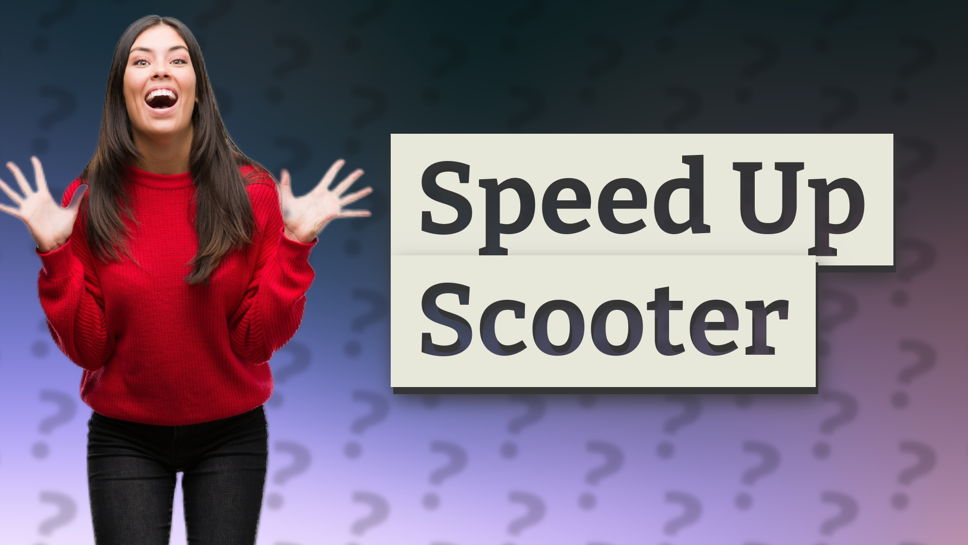 Speed Up Scooter