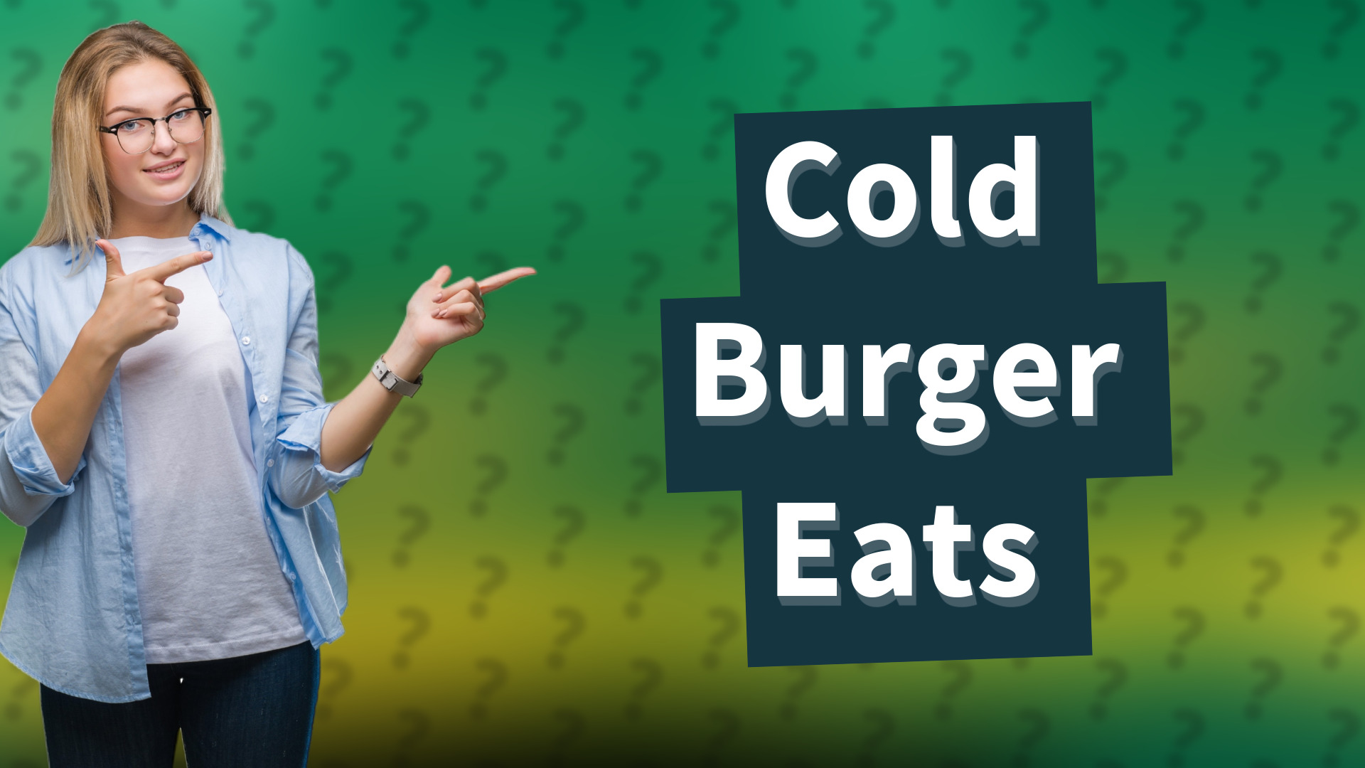 Cold Burger Eats
