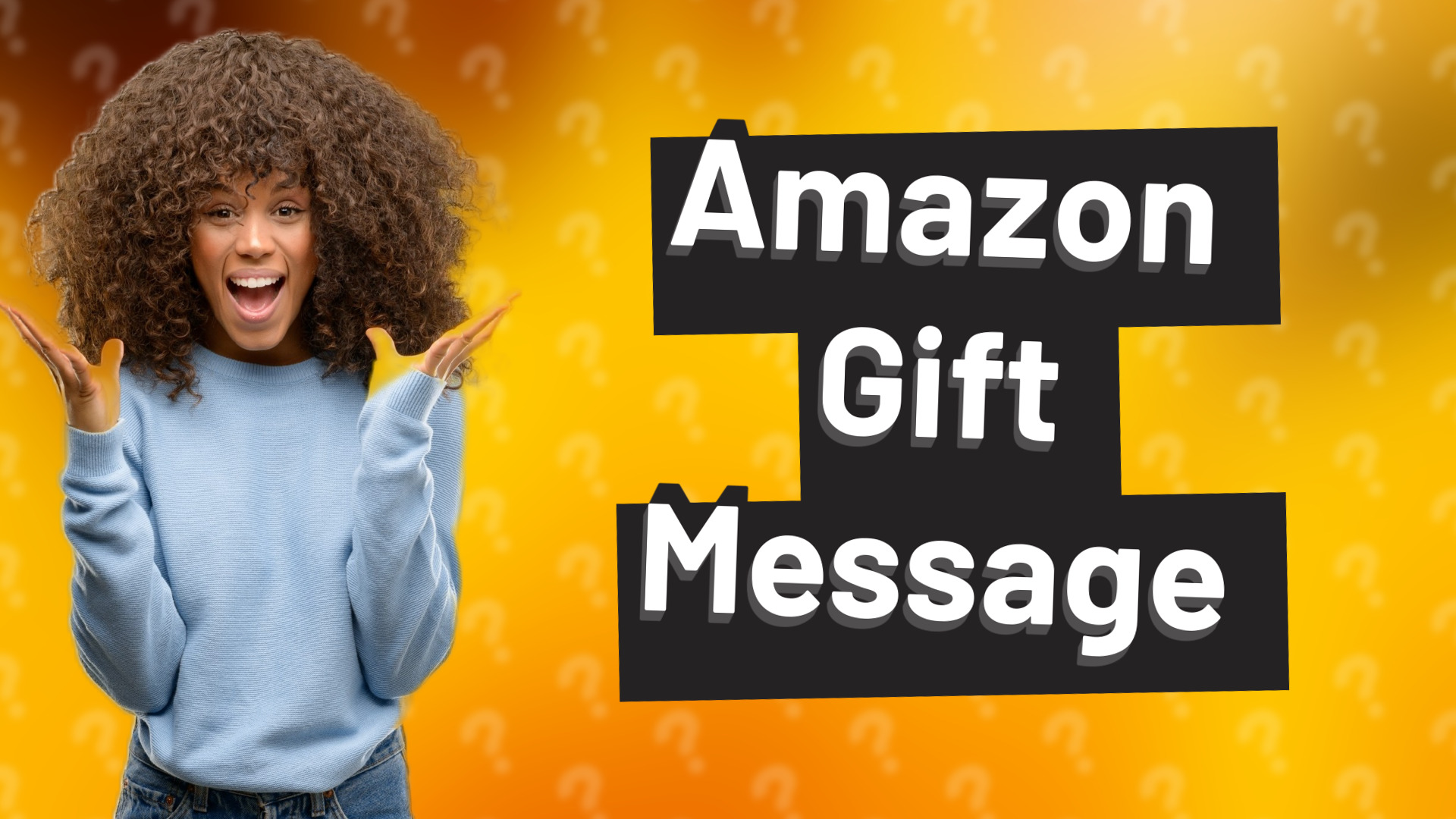 Amazon Gift Message