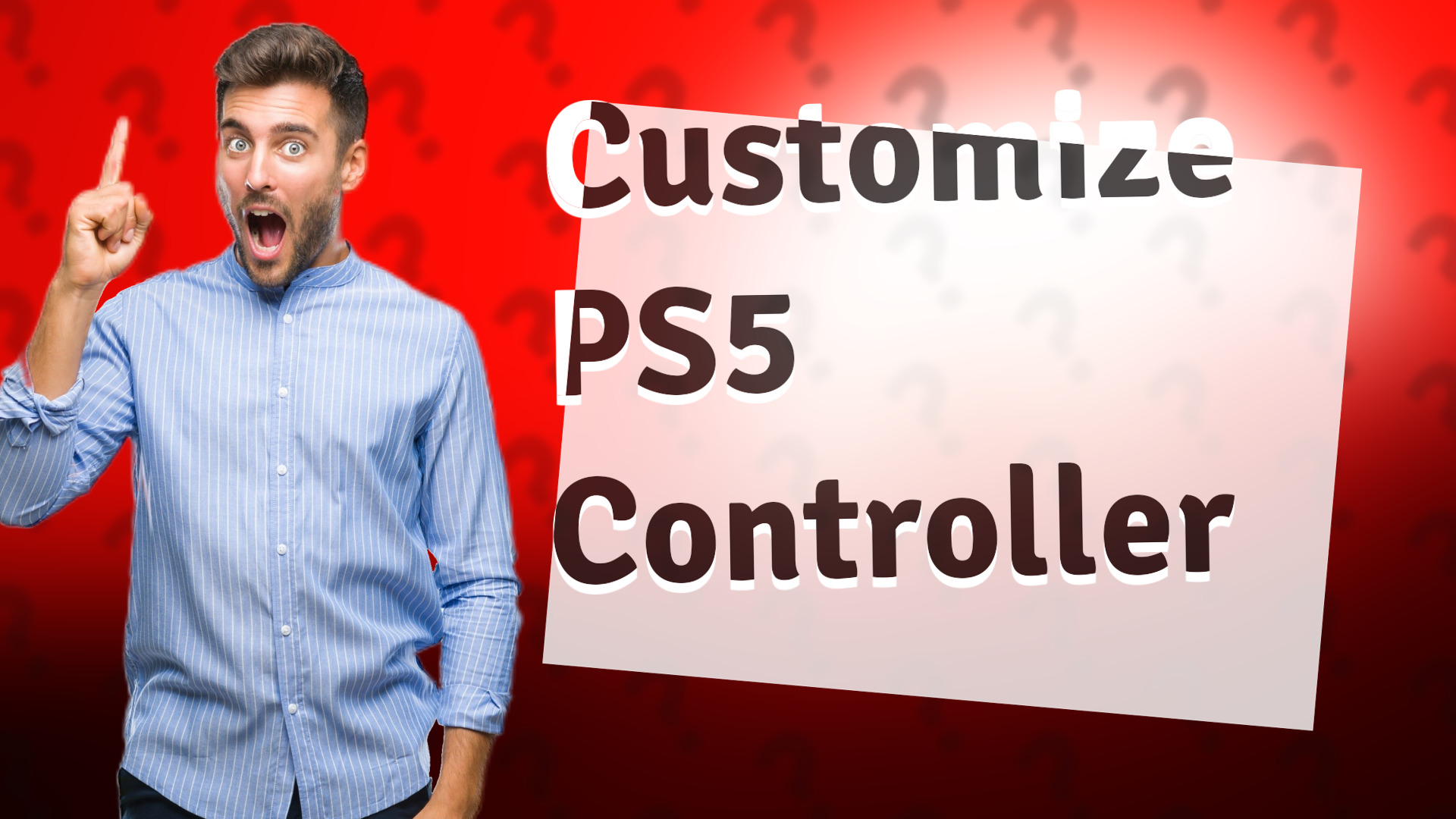 Customize PS5 Controller