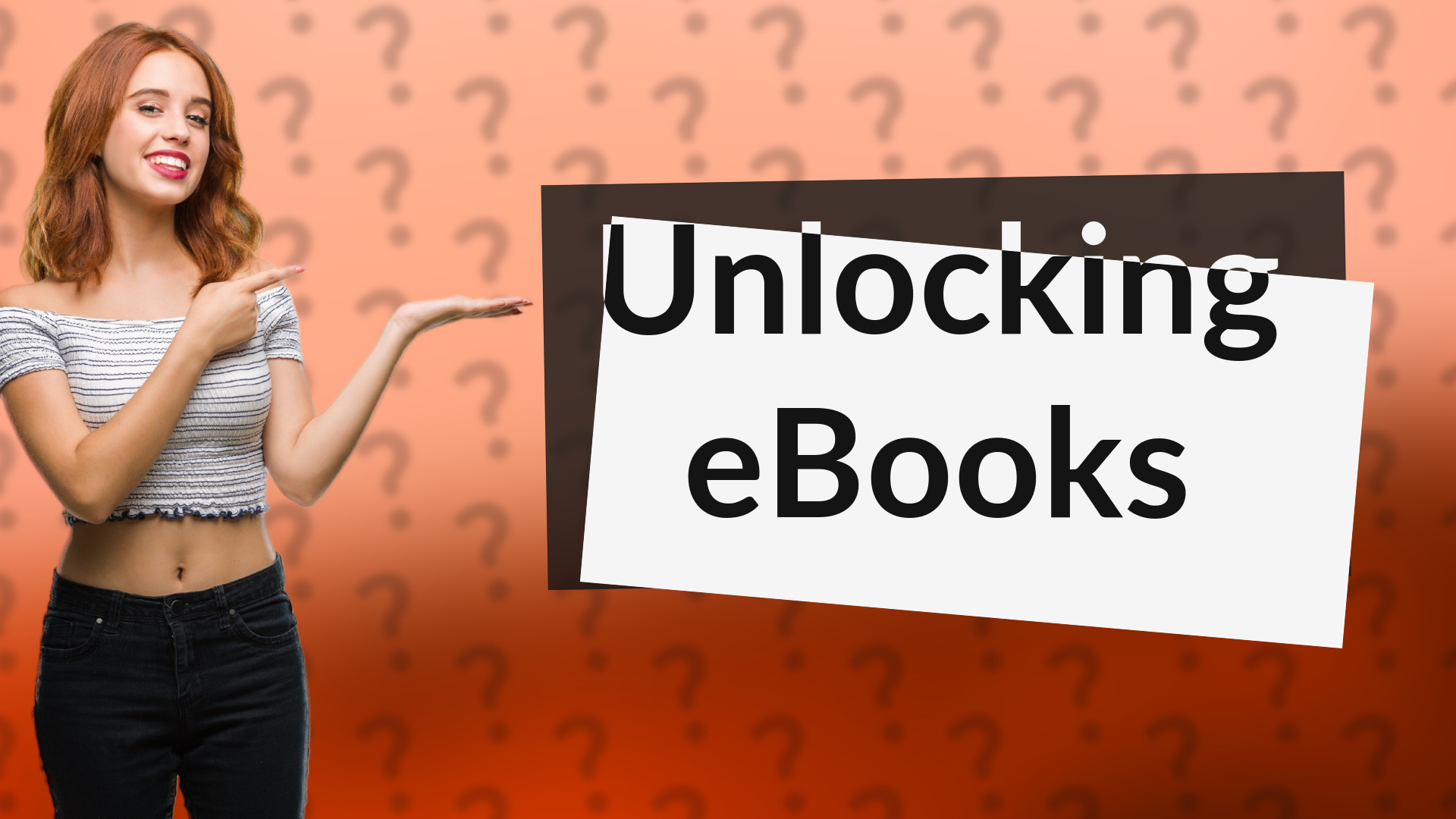 Unlocking eBooks