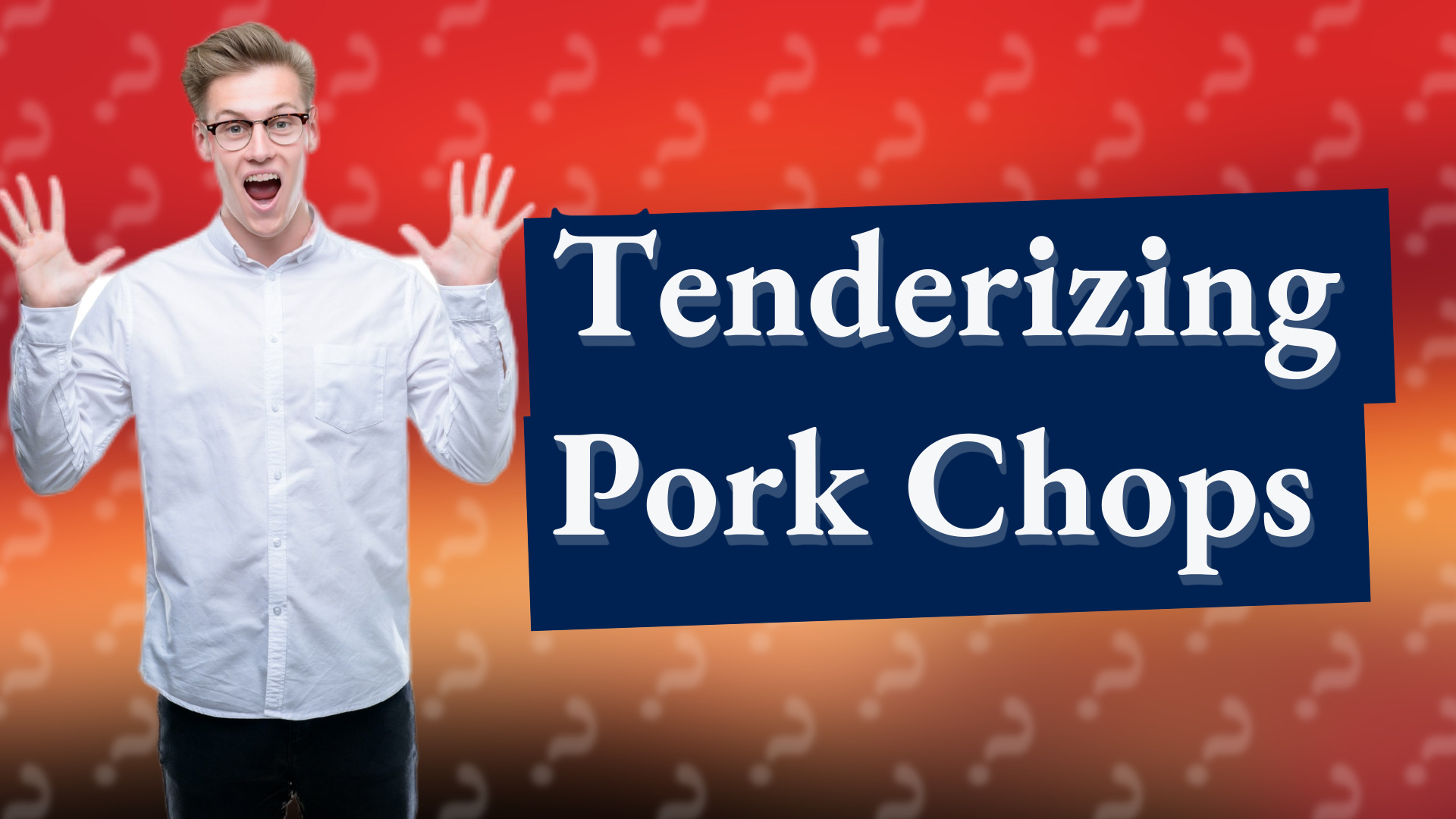 Tenderizing Pork Chops