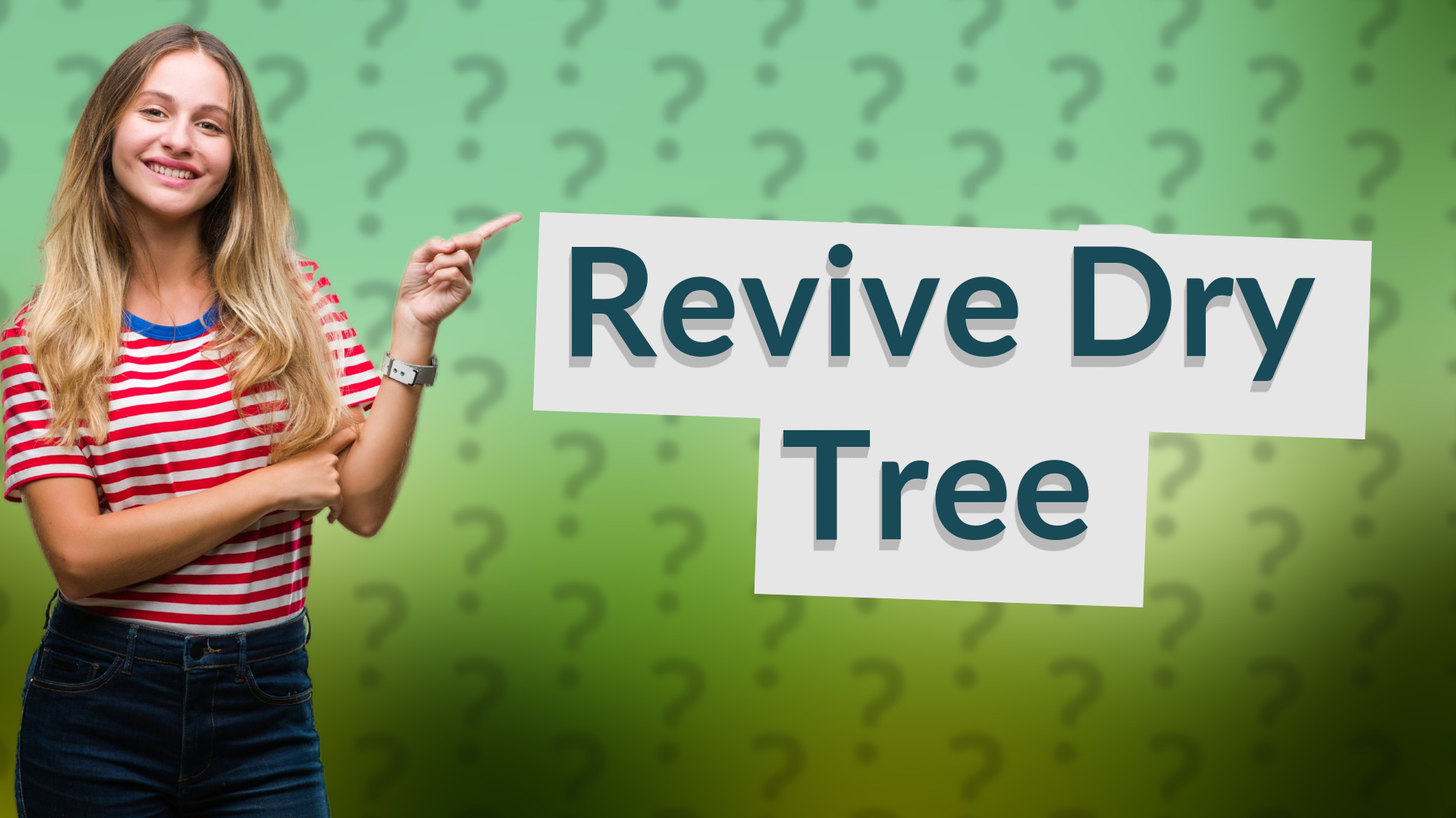 Revive Dry Tree