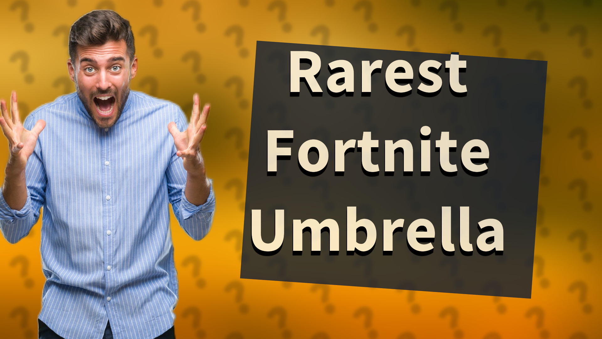 Rarest Fortnite Umbrella