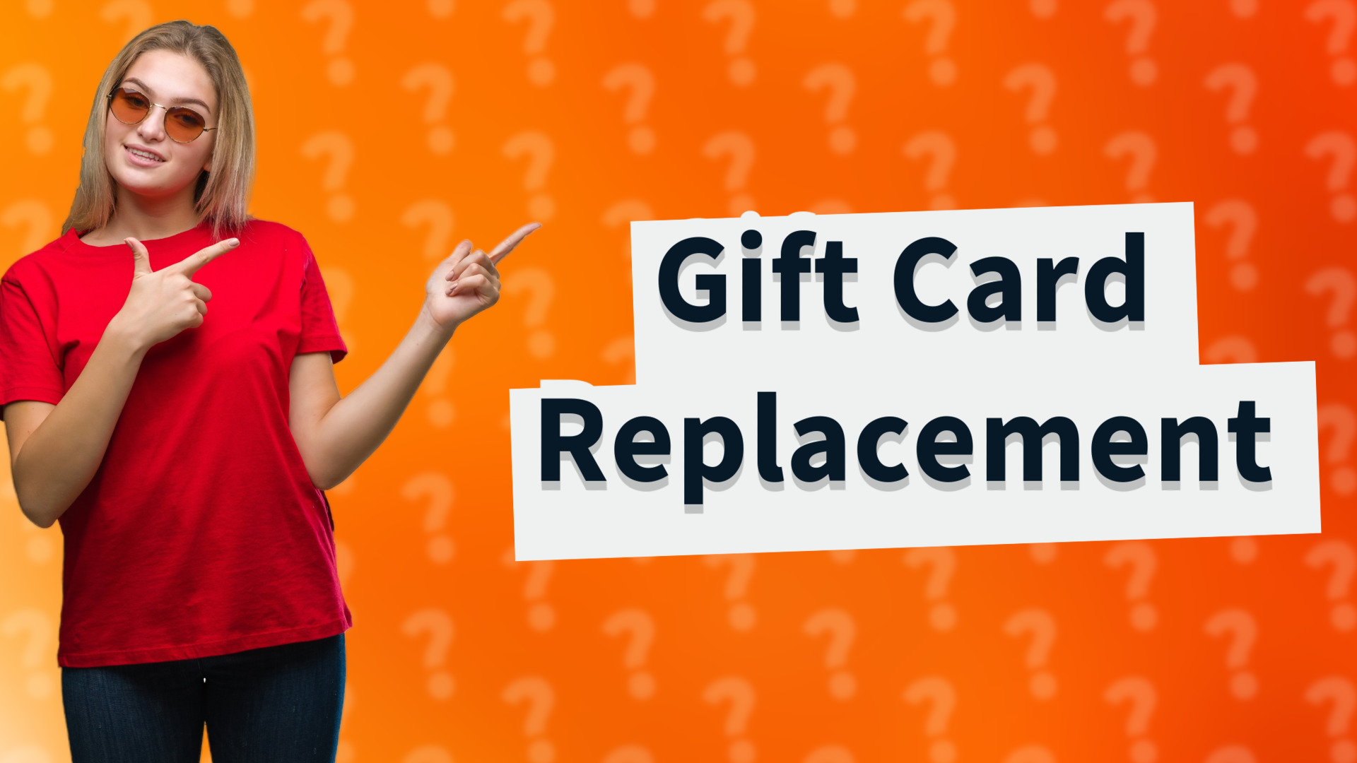 Gift Card Replacement