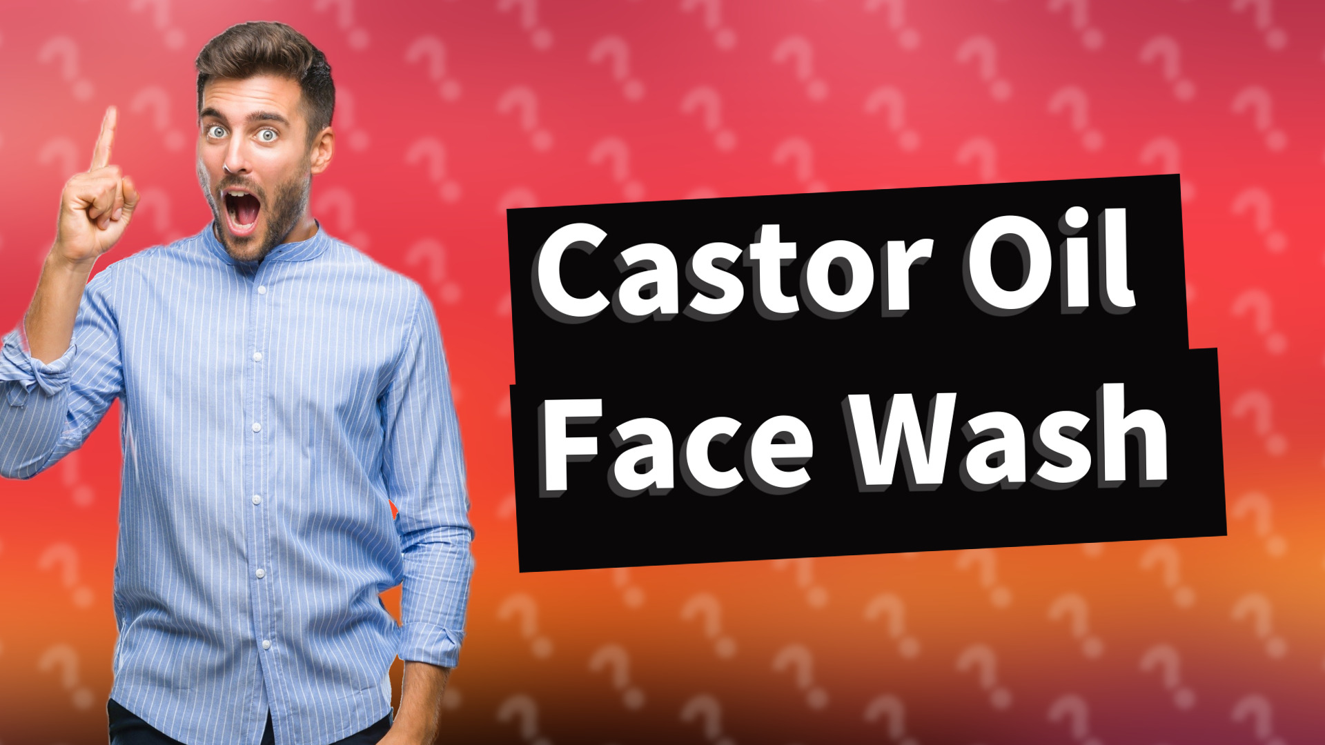 Castor Oil Face Wash
