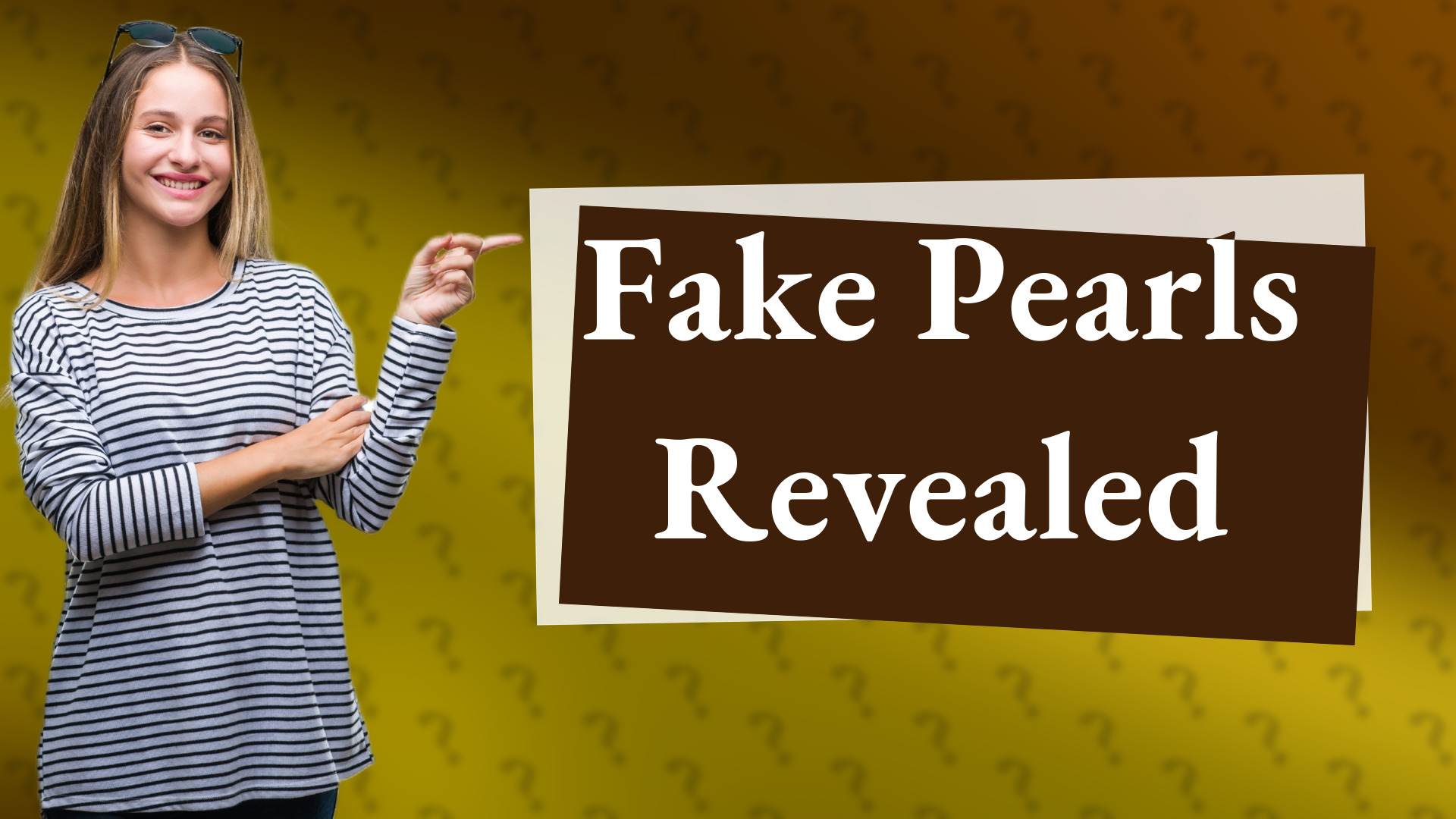 Fake Pearls Revealed