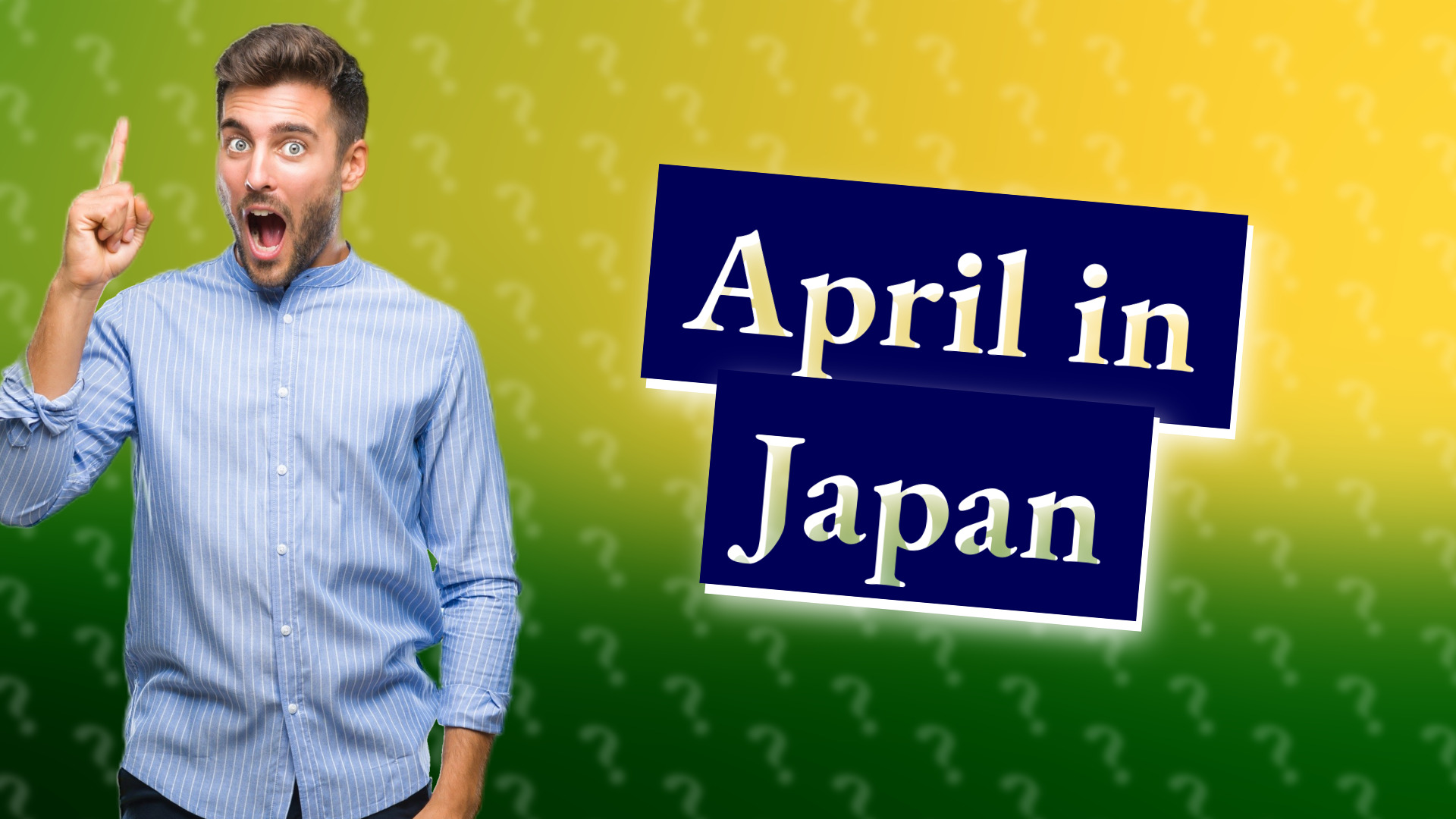 April in Japan