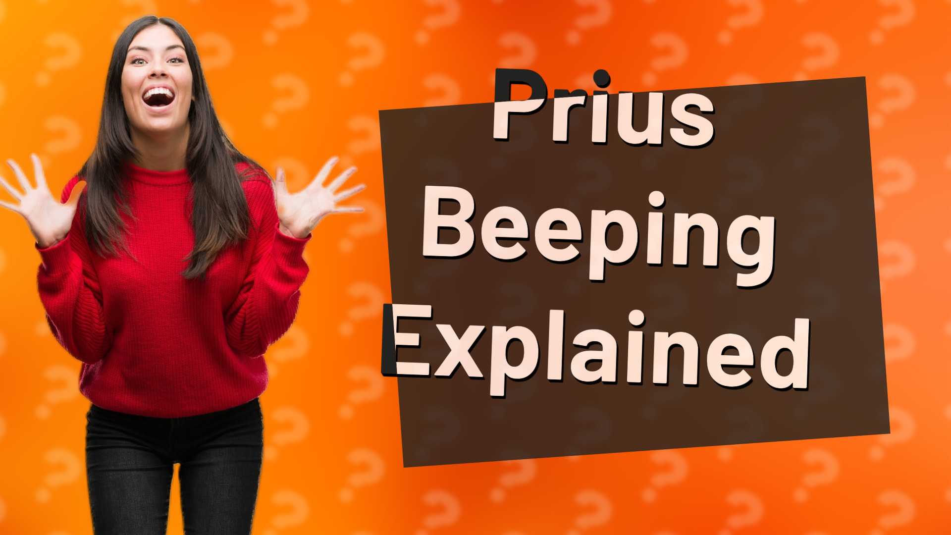 Prius Beeping Explained