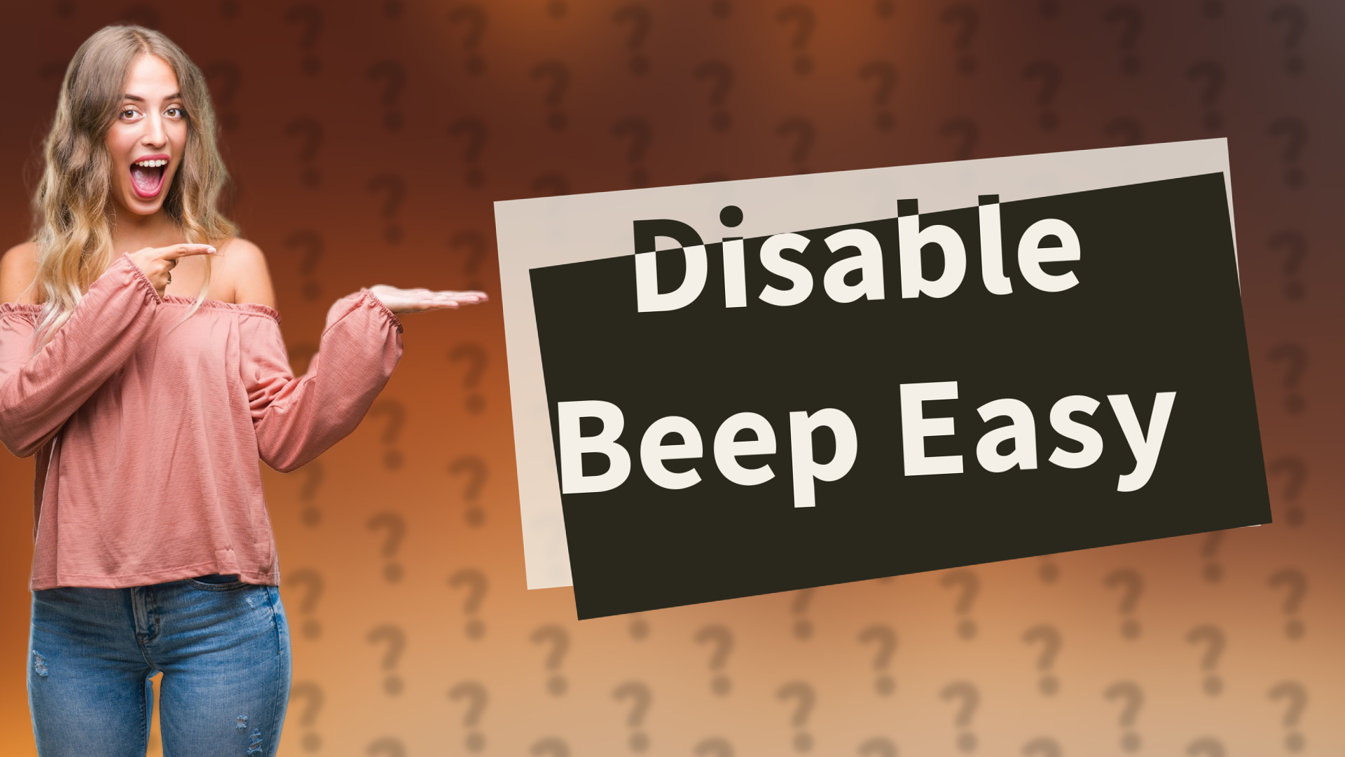 Disable Beep Easy