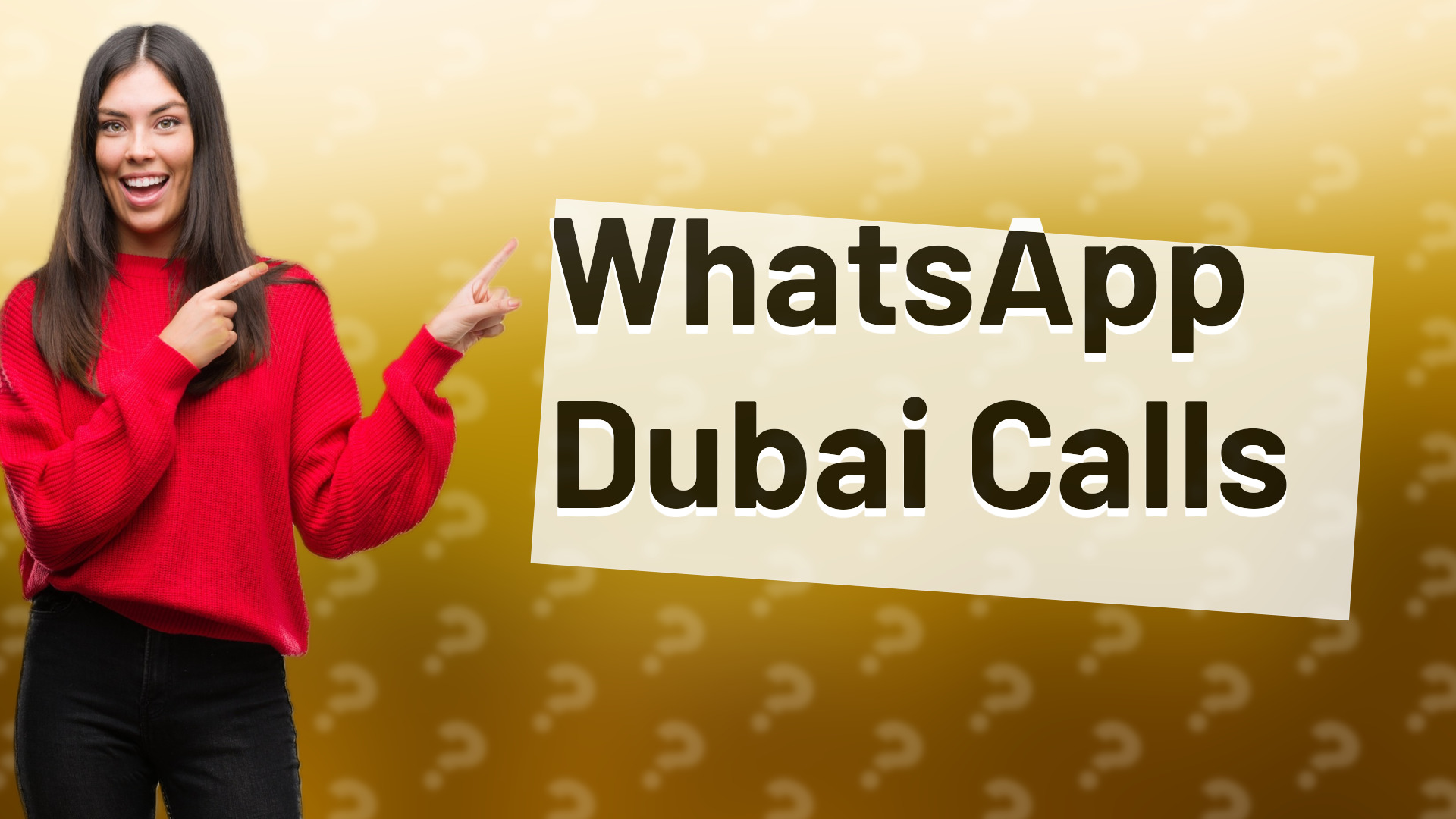 WhatsApp Dubai Calls