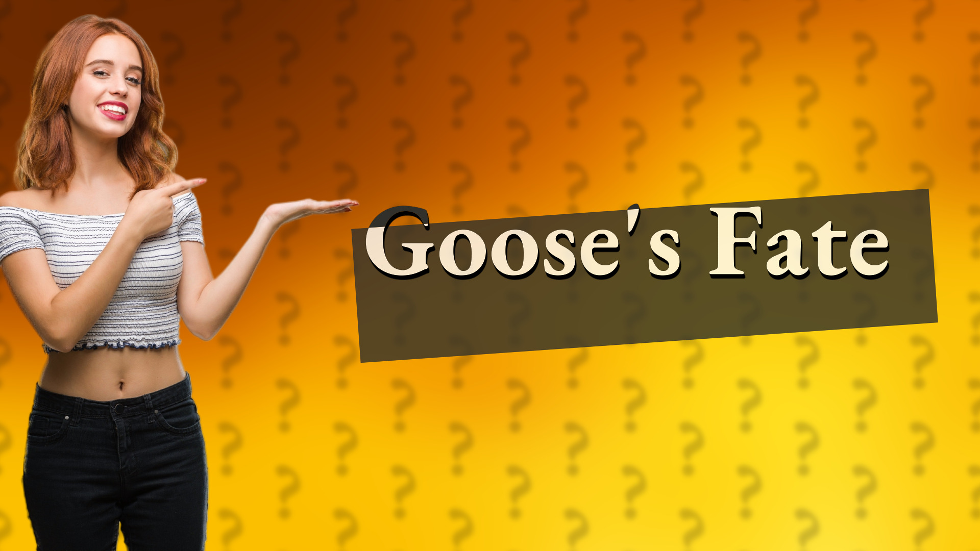Goose's Fate