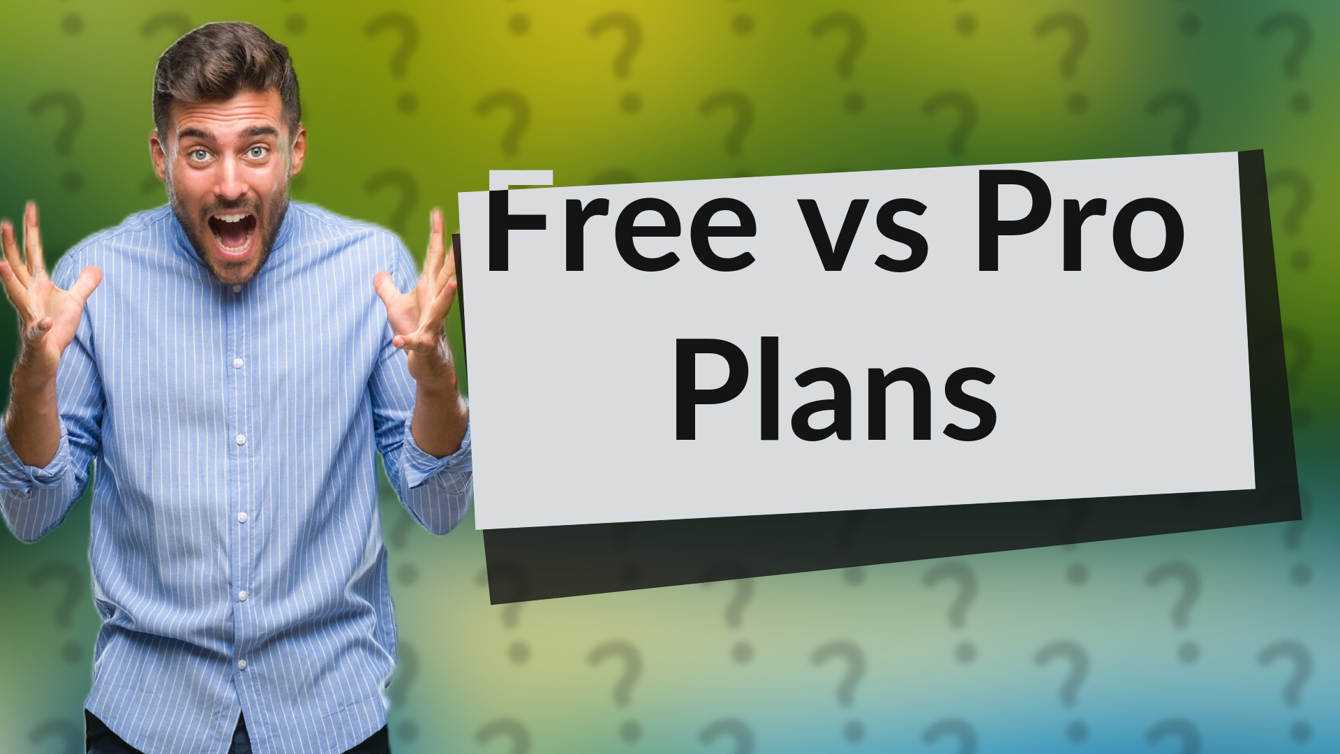 Free vs Pro Plans
