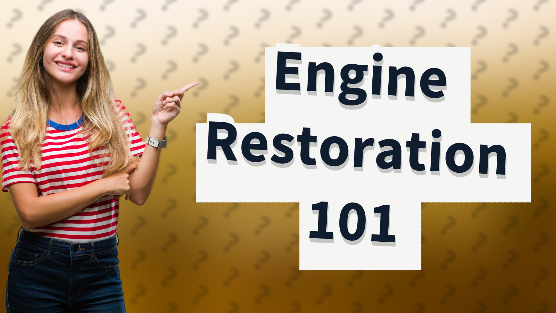 Engine Restoration 101