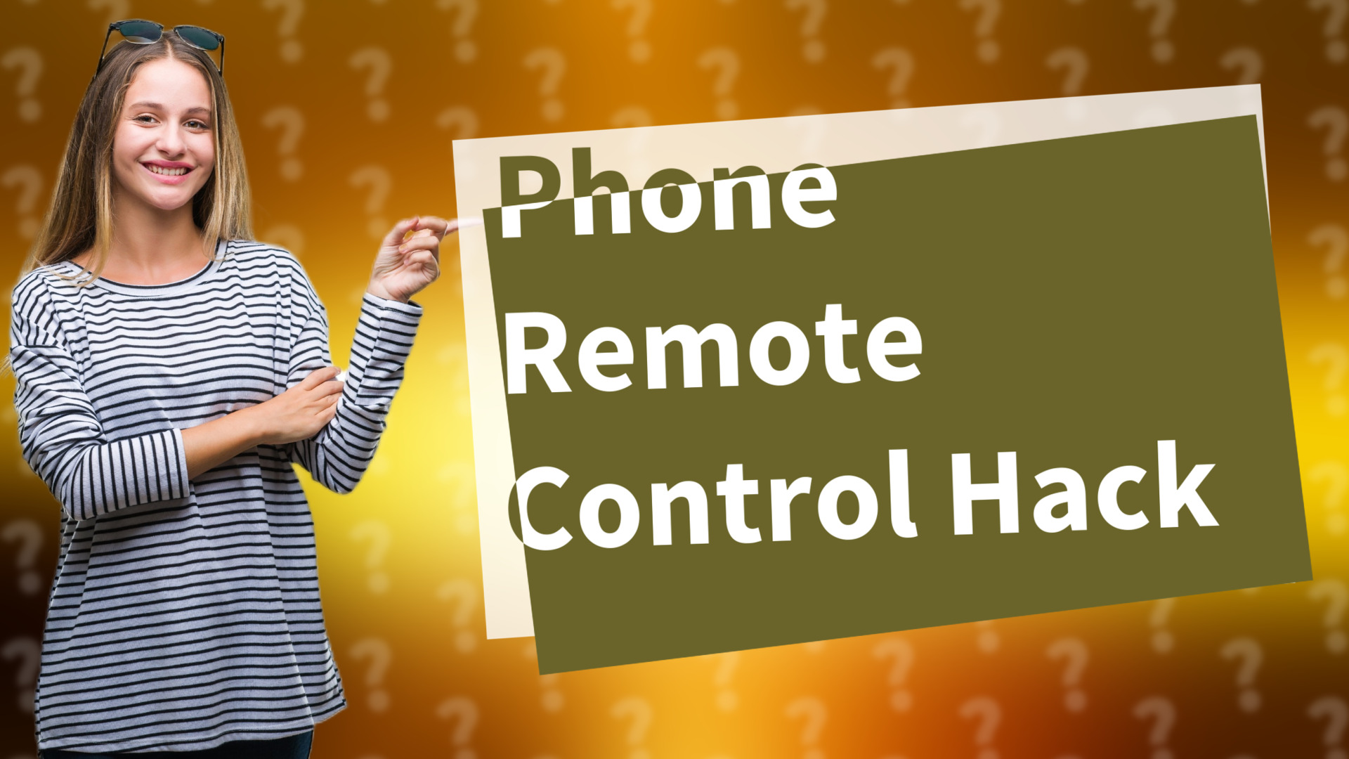 Phone Remote Control Hack