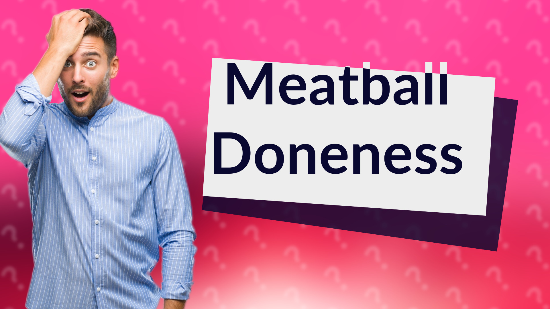 Meatball Doneness