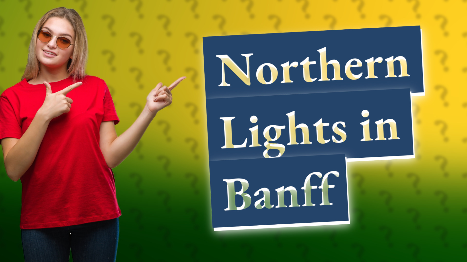 Northern Lights in Banff