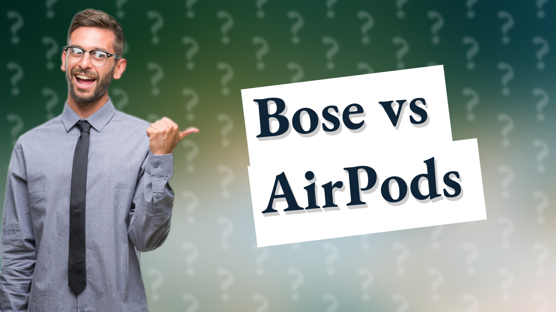 Bose vs AirPods