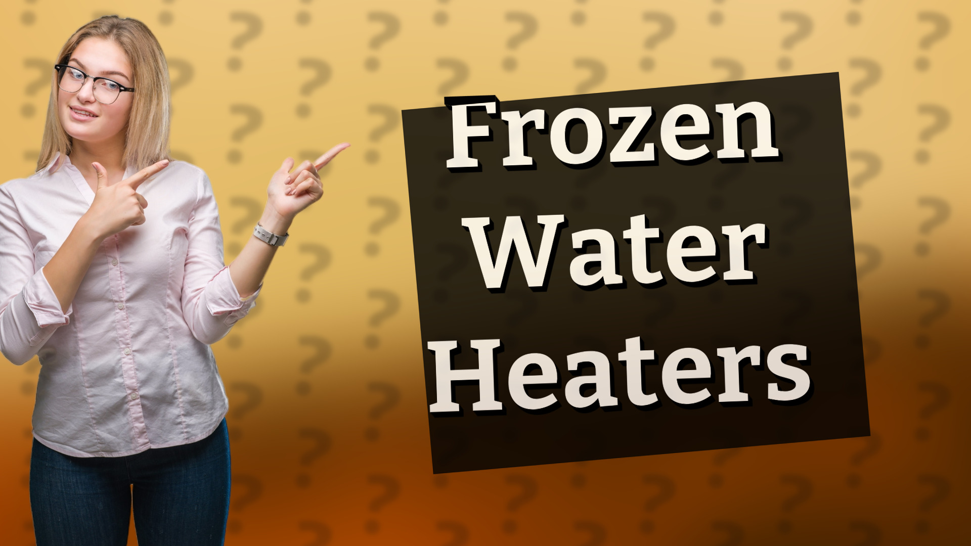 Frozen Water Heaters