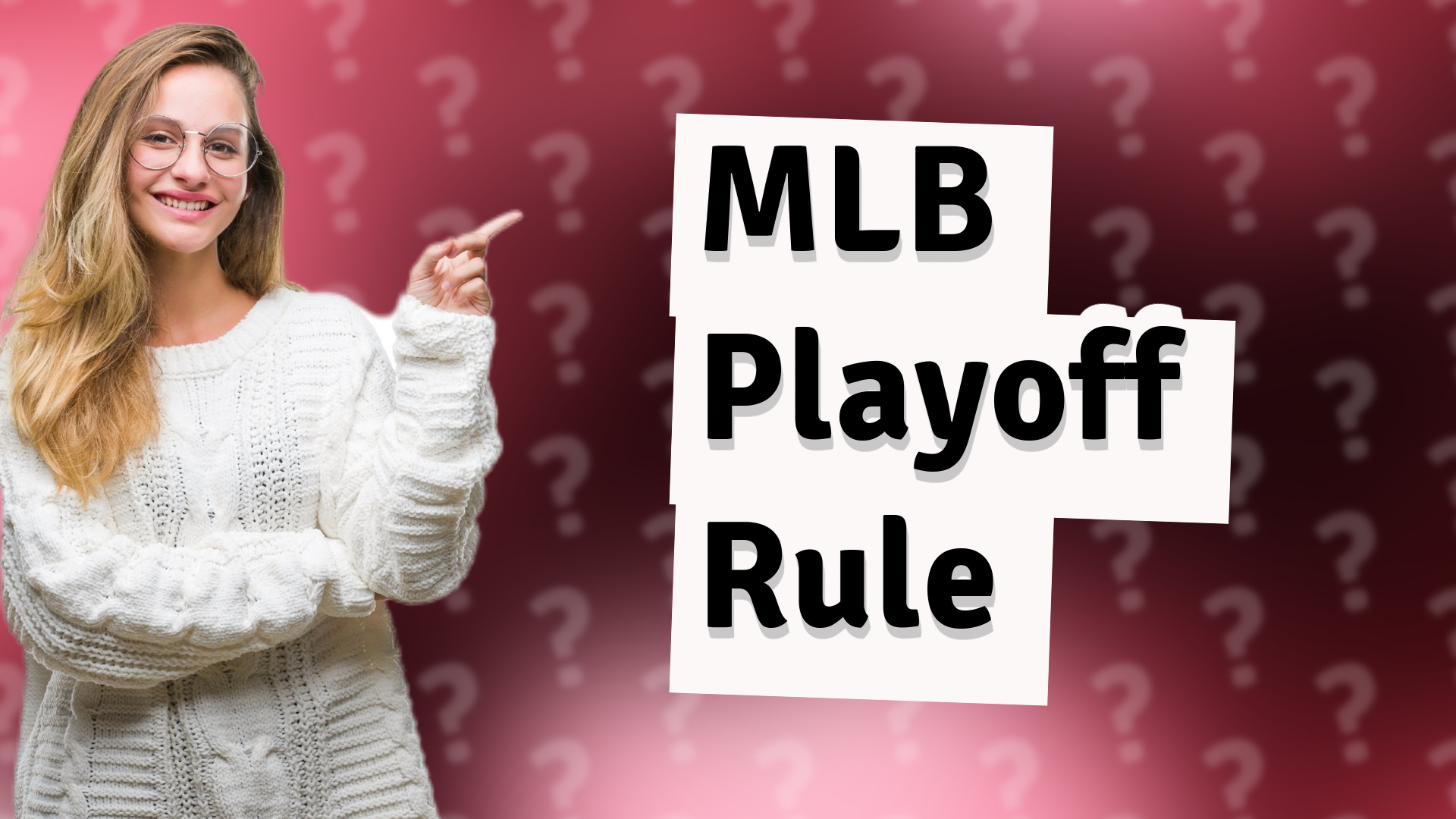MLB Playoff Rule