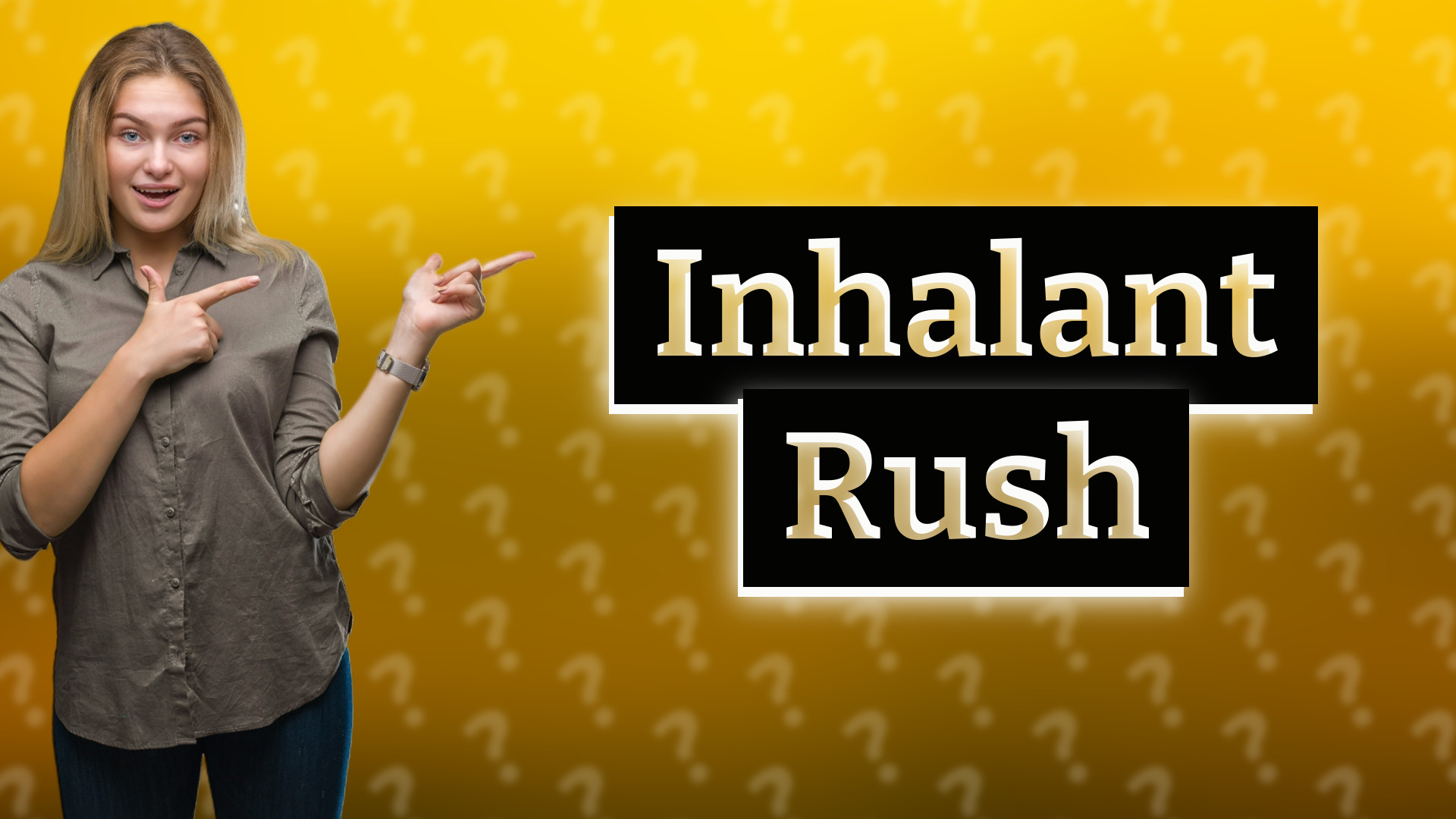 Inhalant Rush