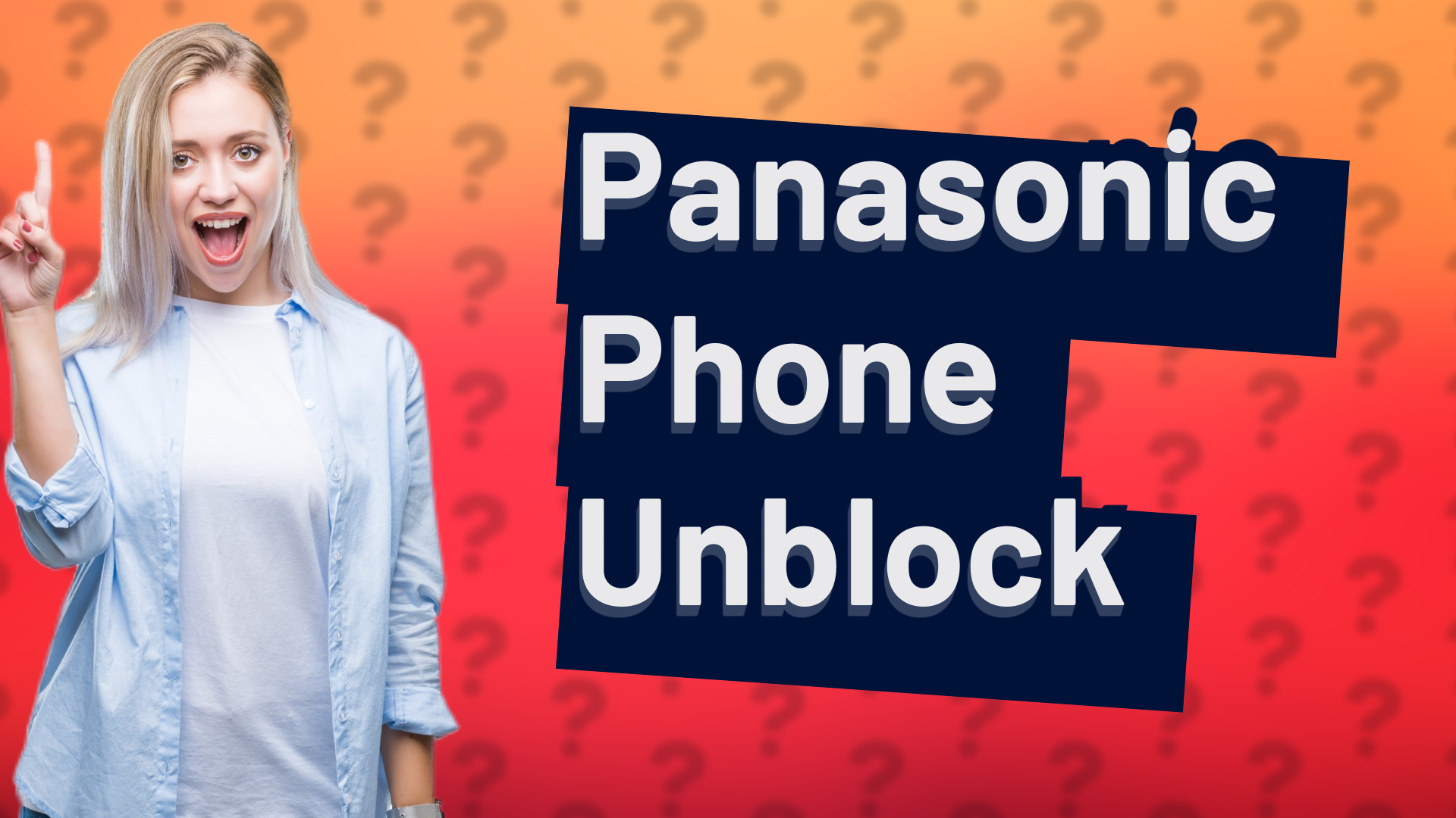 Panasonic Phone Unblock