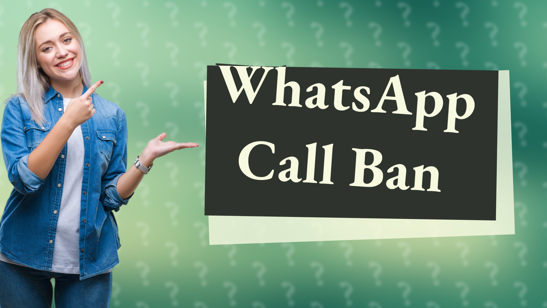 WhatsApp Call Ban