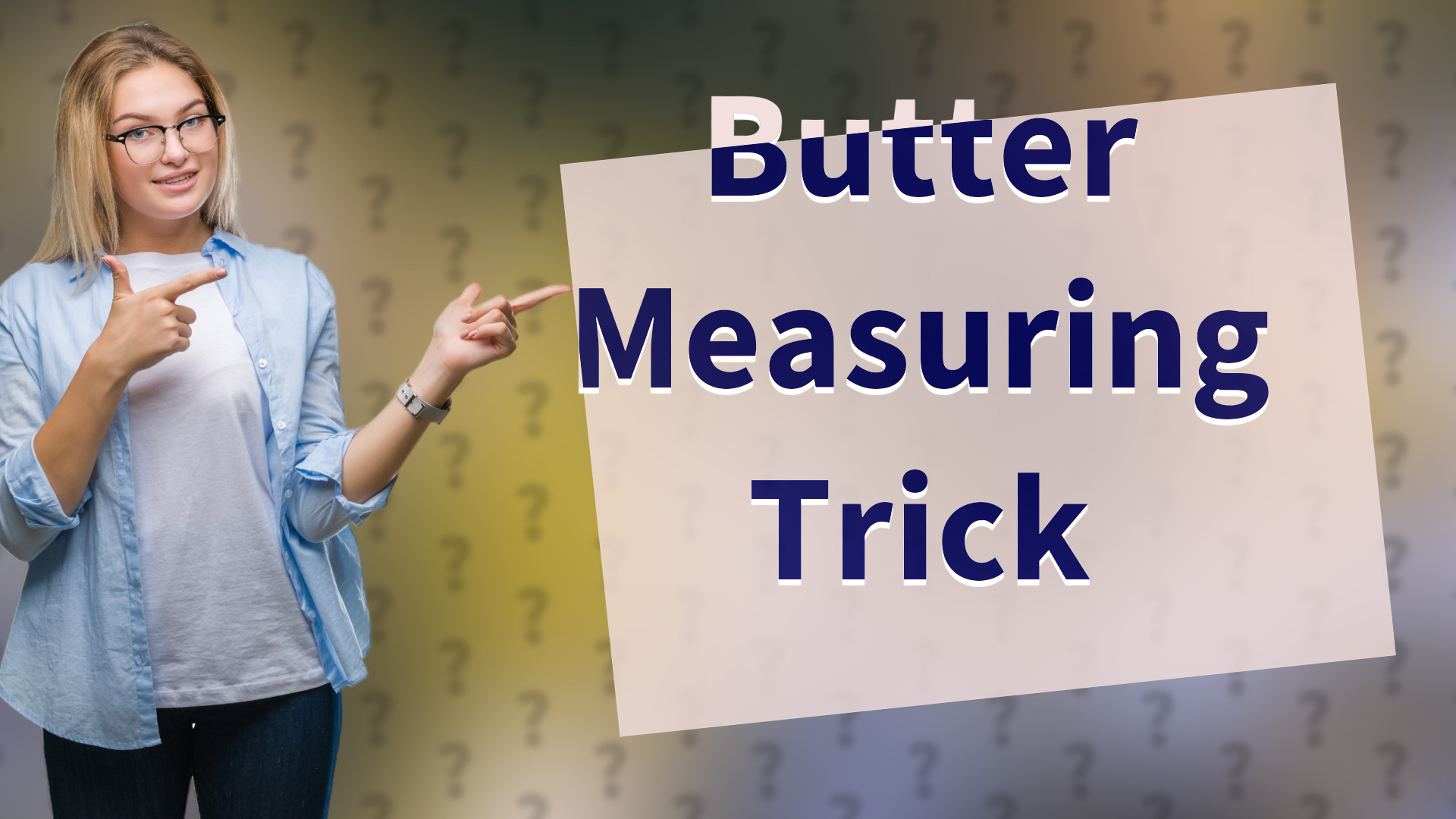 Butter Measuring Trick