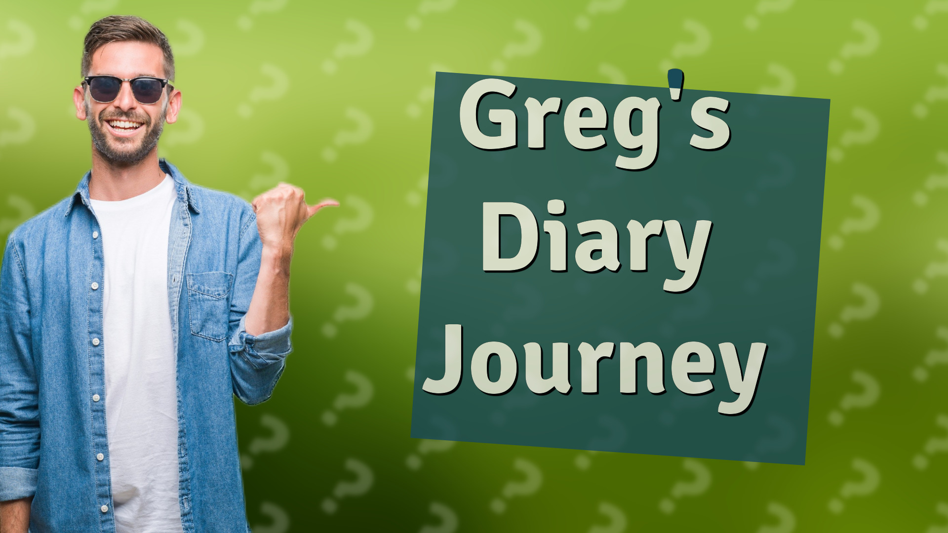 Greg's Diary Journey