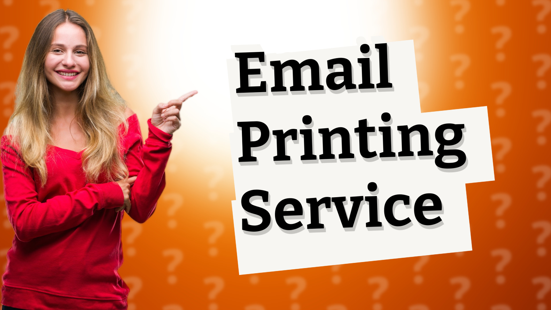 Email Printing Service