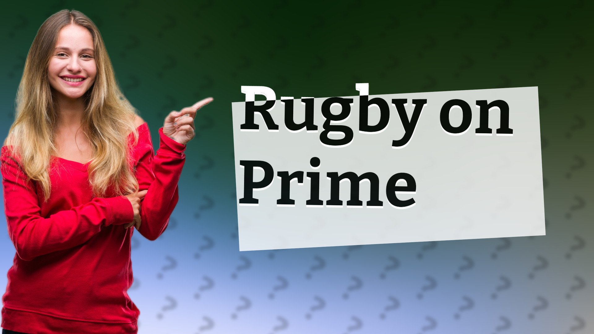 Rugby on Prime