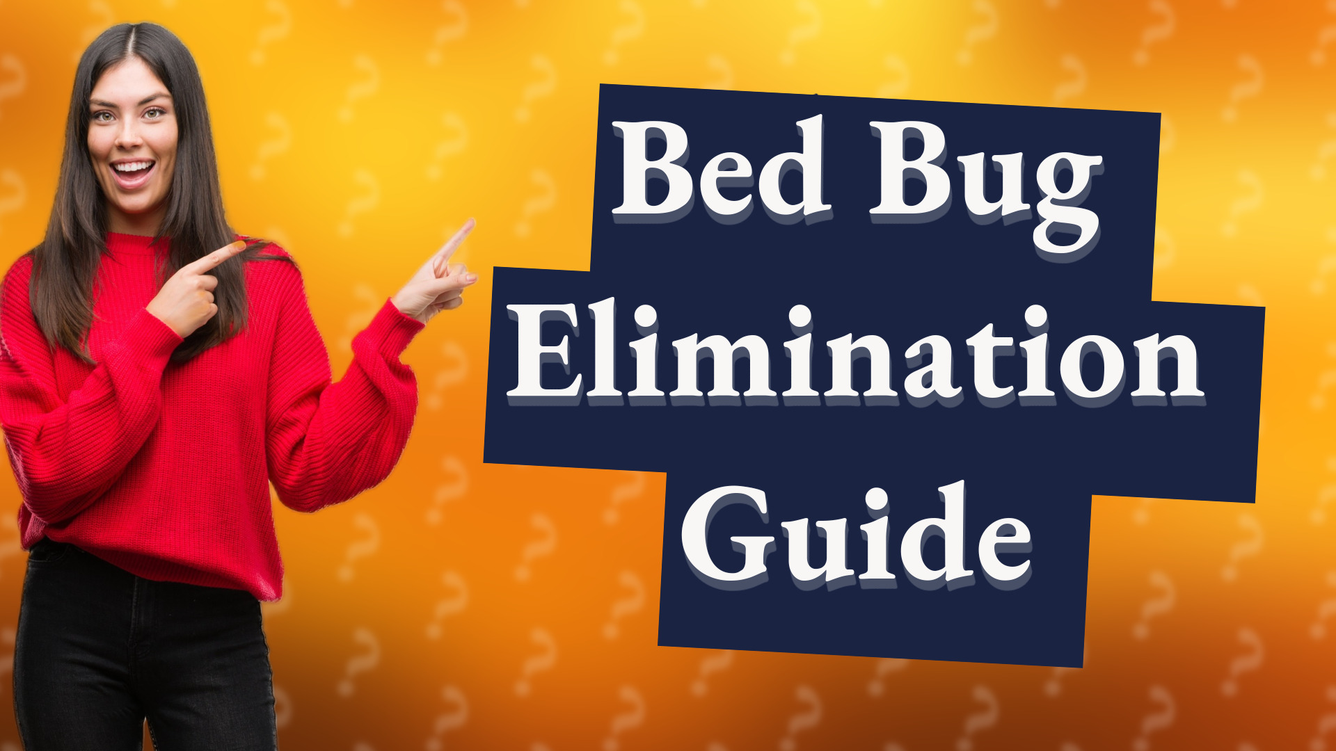 Bed Bug Elimination Guide