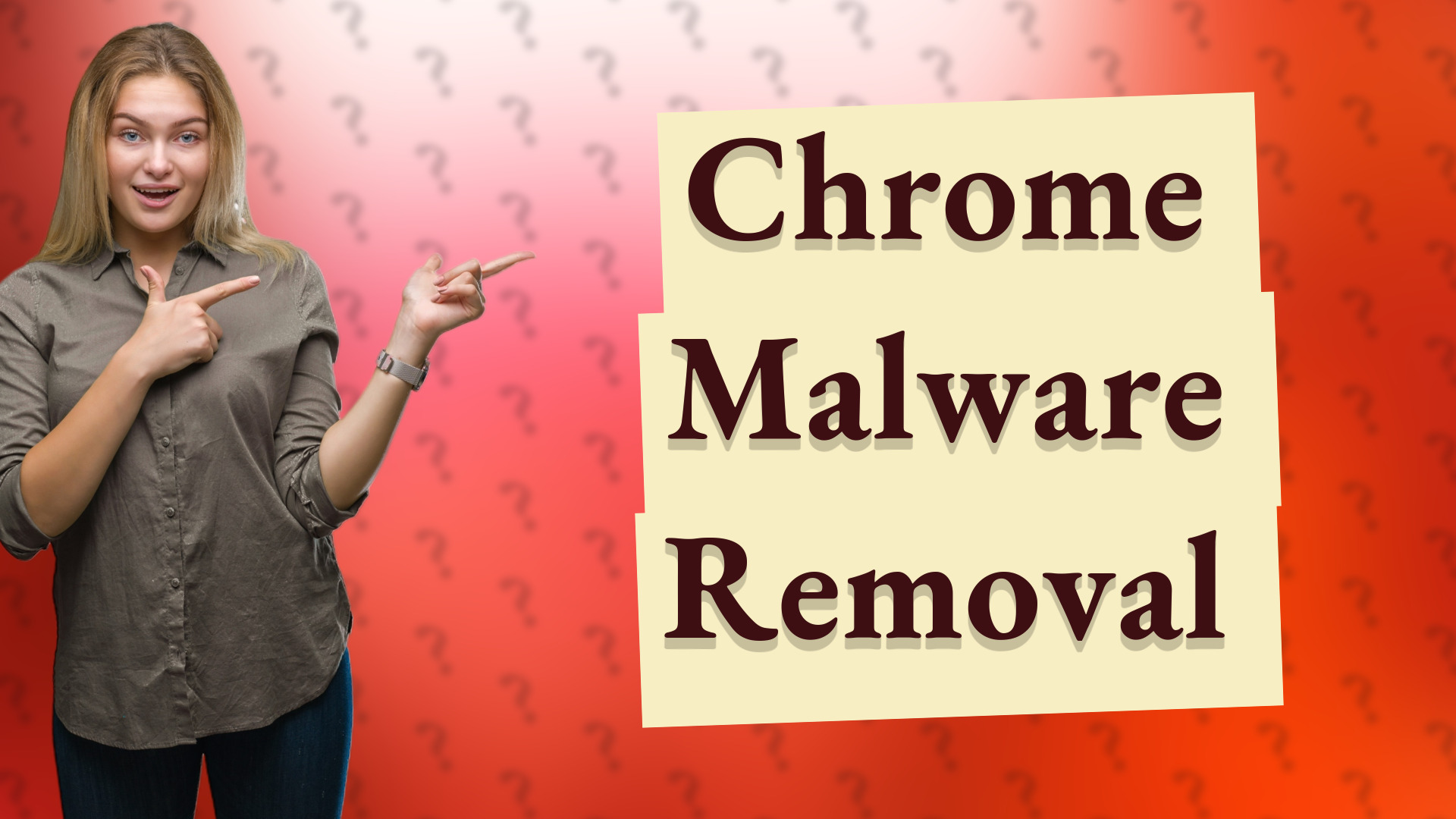 Chrome Malware Removal