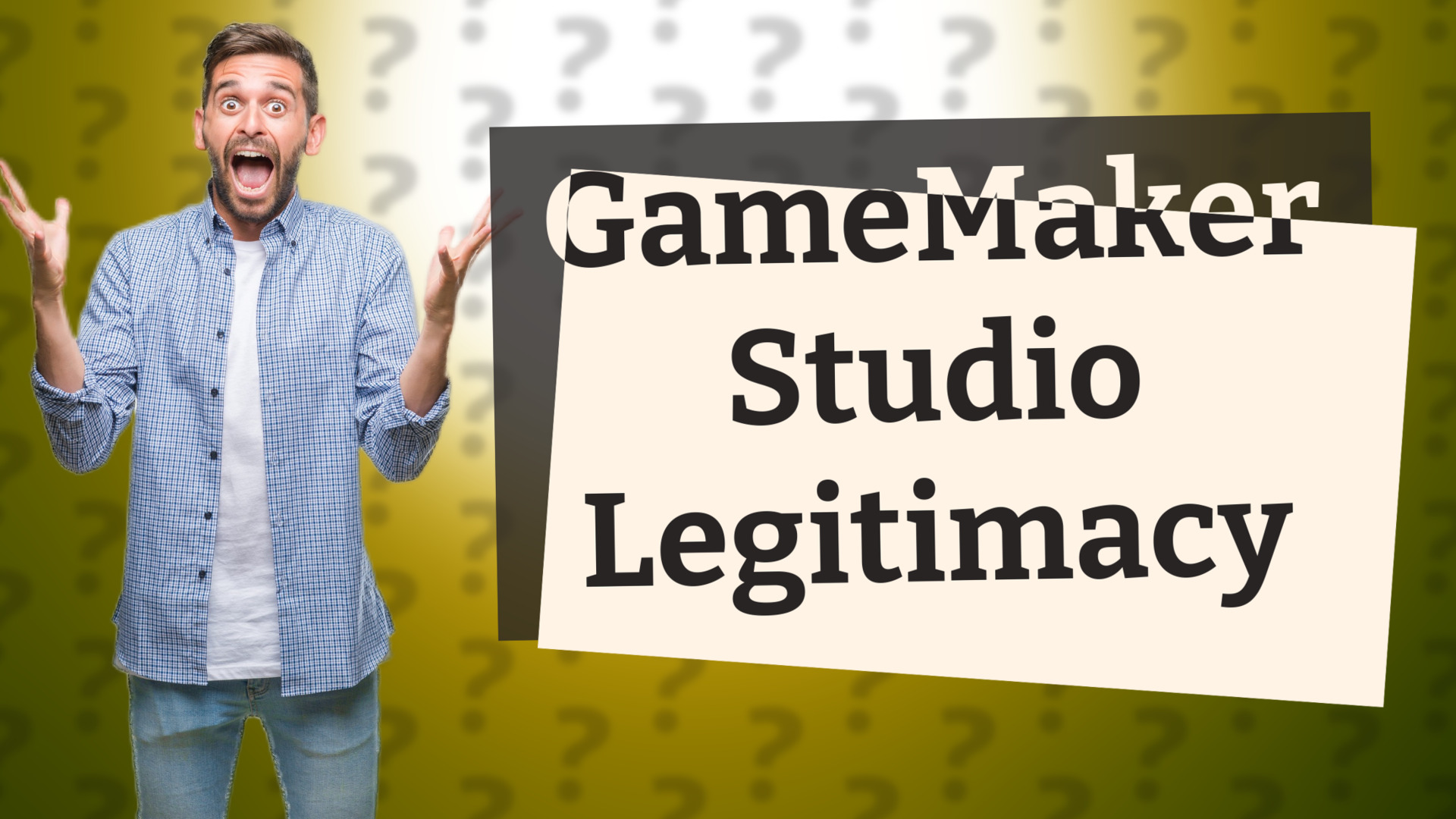 GameMaker Studio Legitimacy
