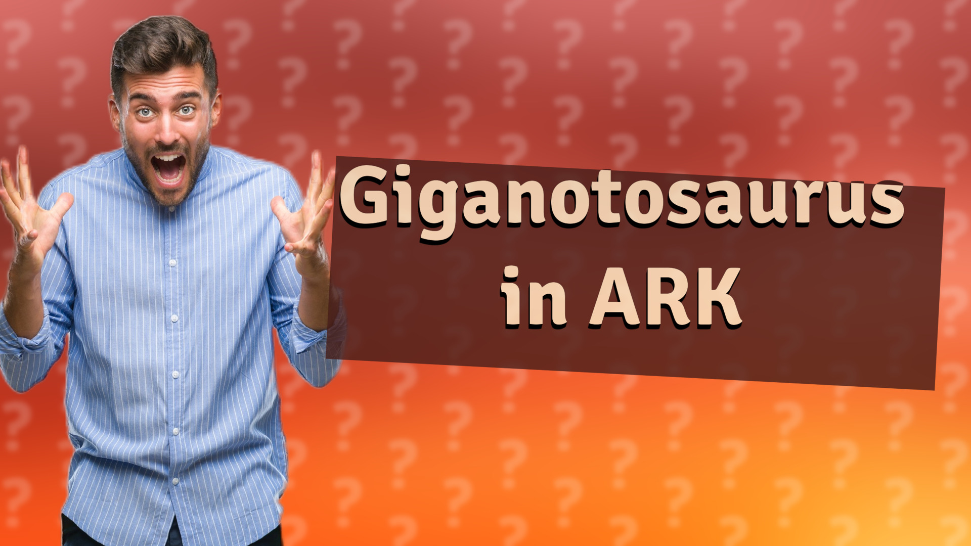 Giganotosaurus in ARK