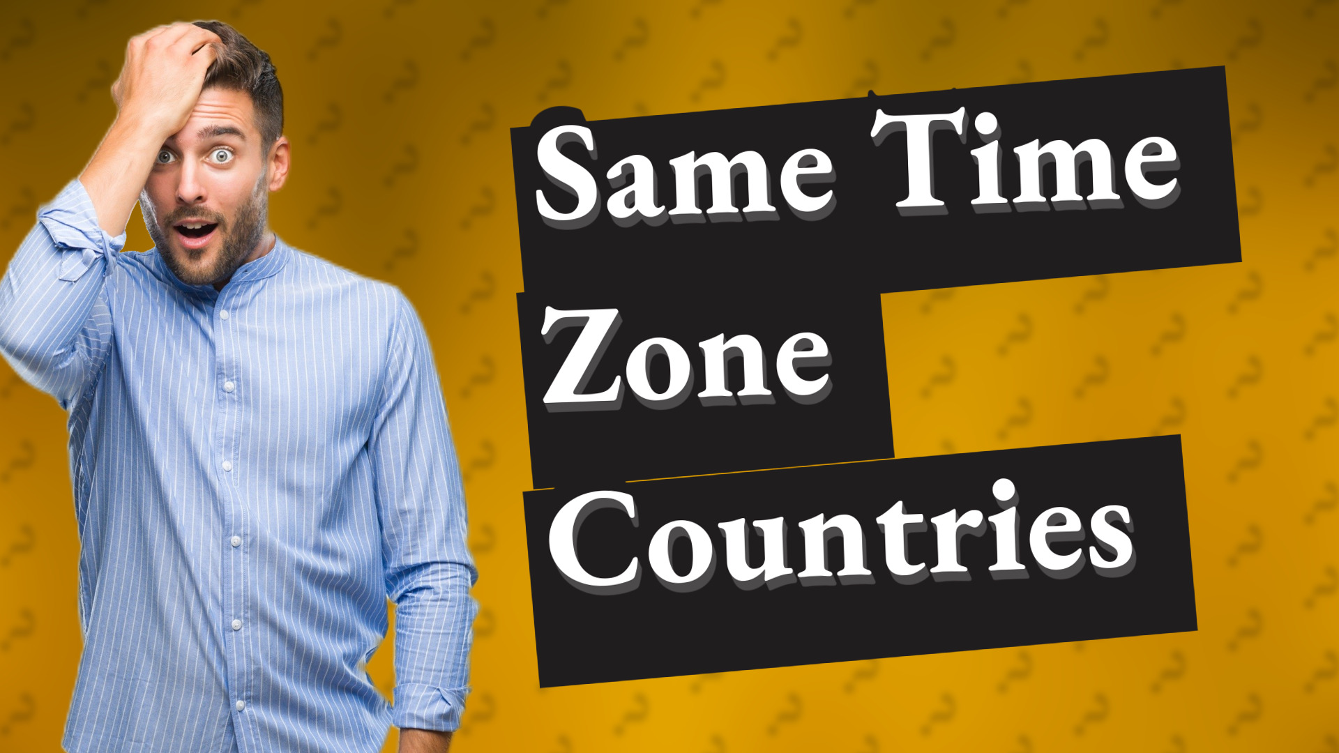 Same Time Zone Countries