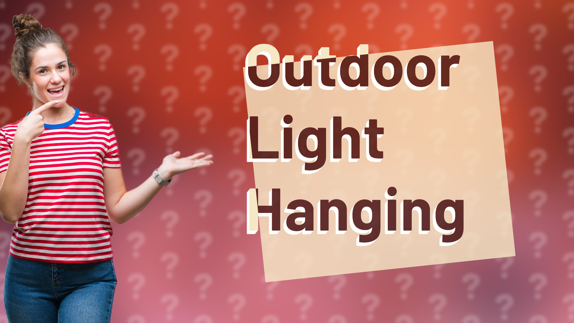 Outdoor Light Hanging