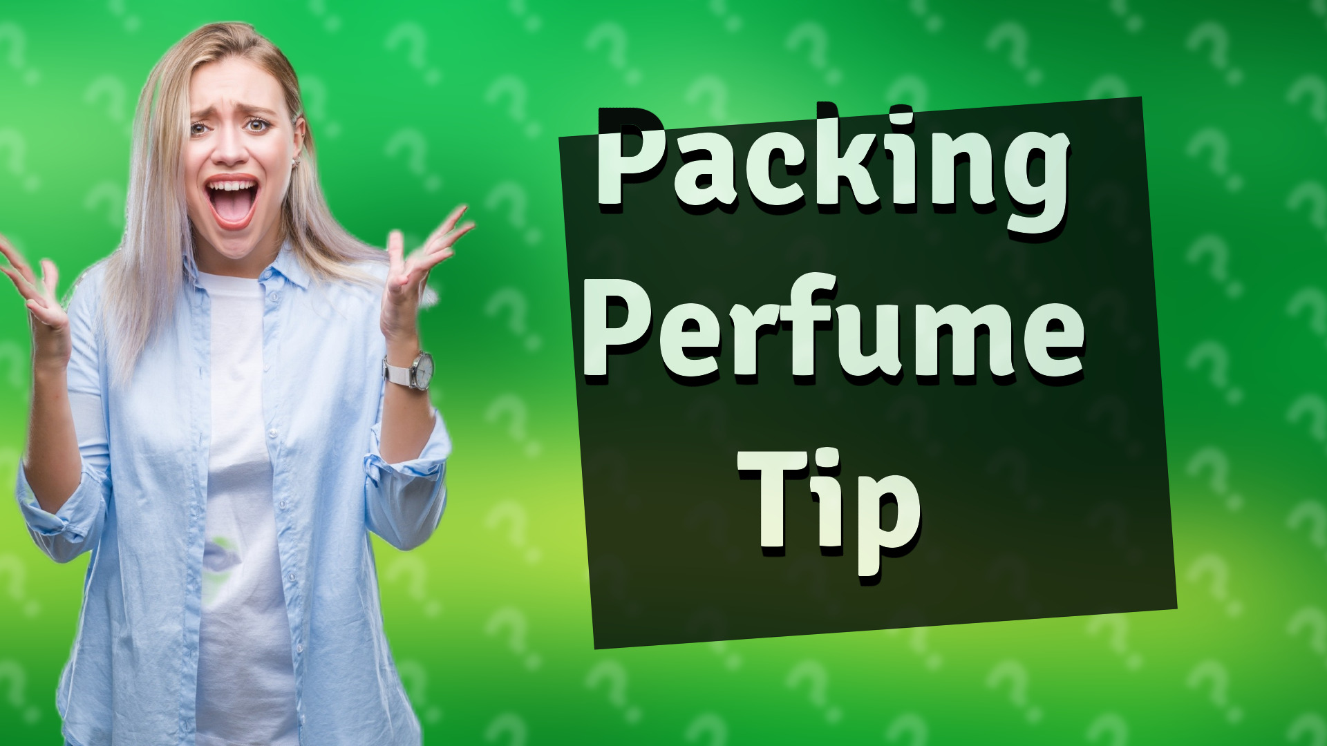 Packing Perfume Tip