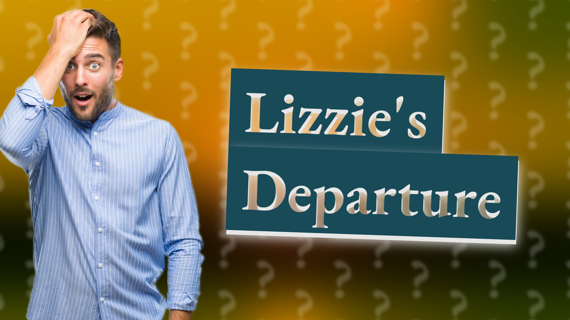 Lizzie's Departure