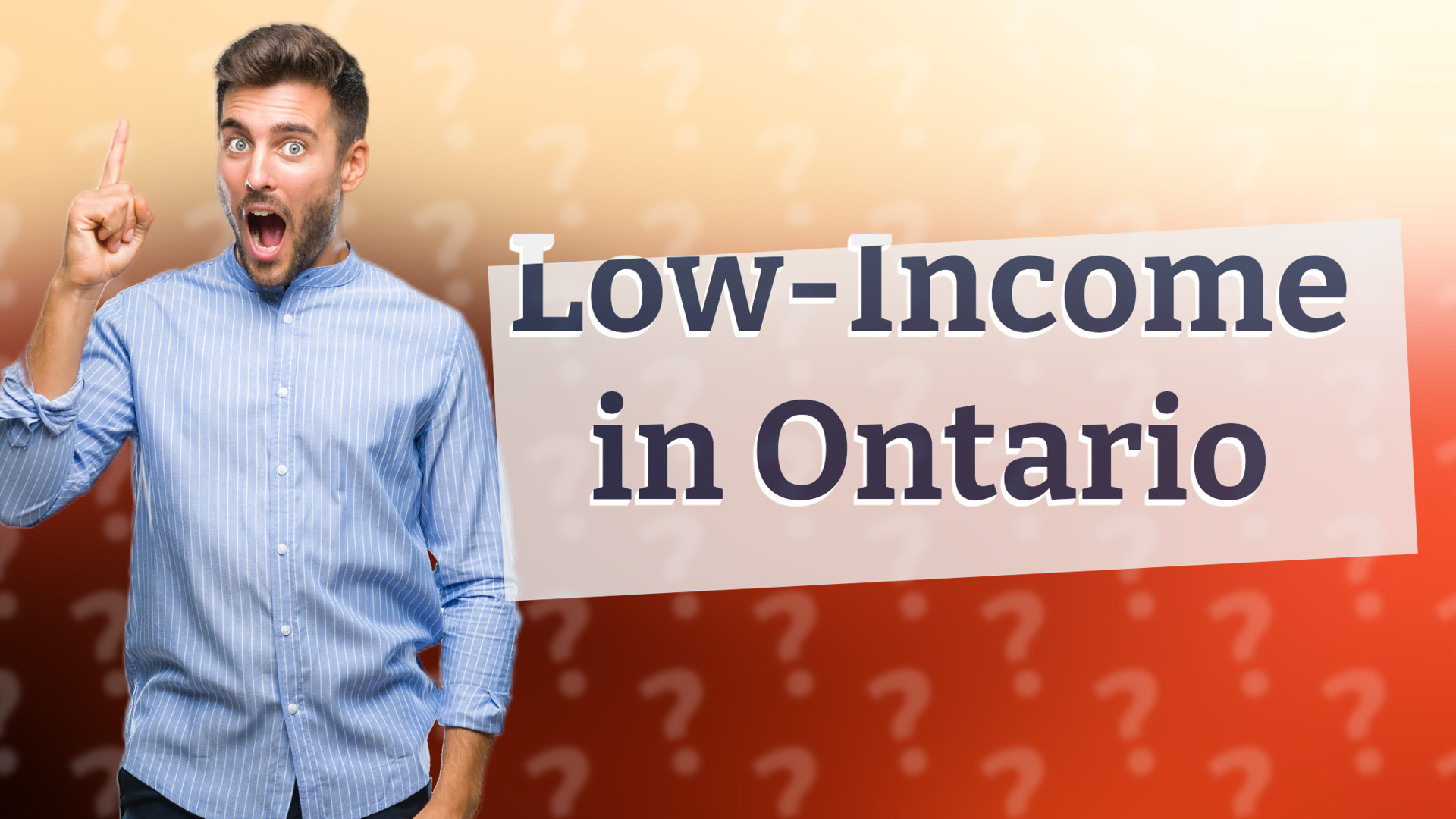 Low-Income in Ontario