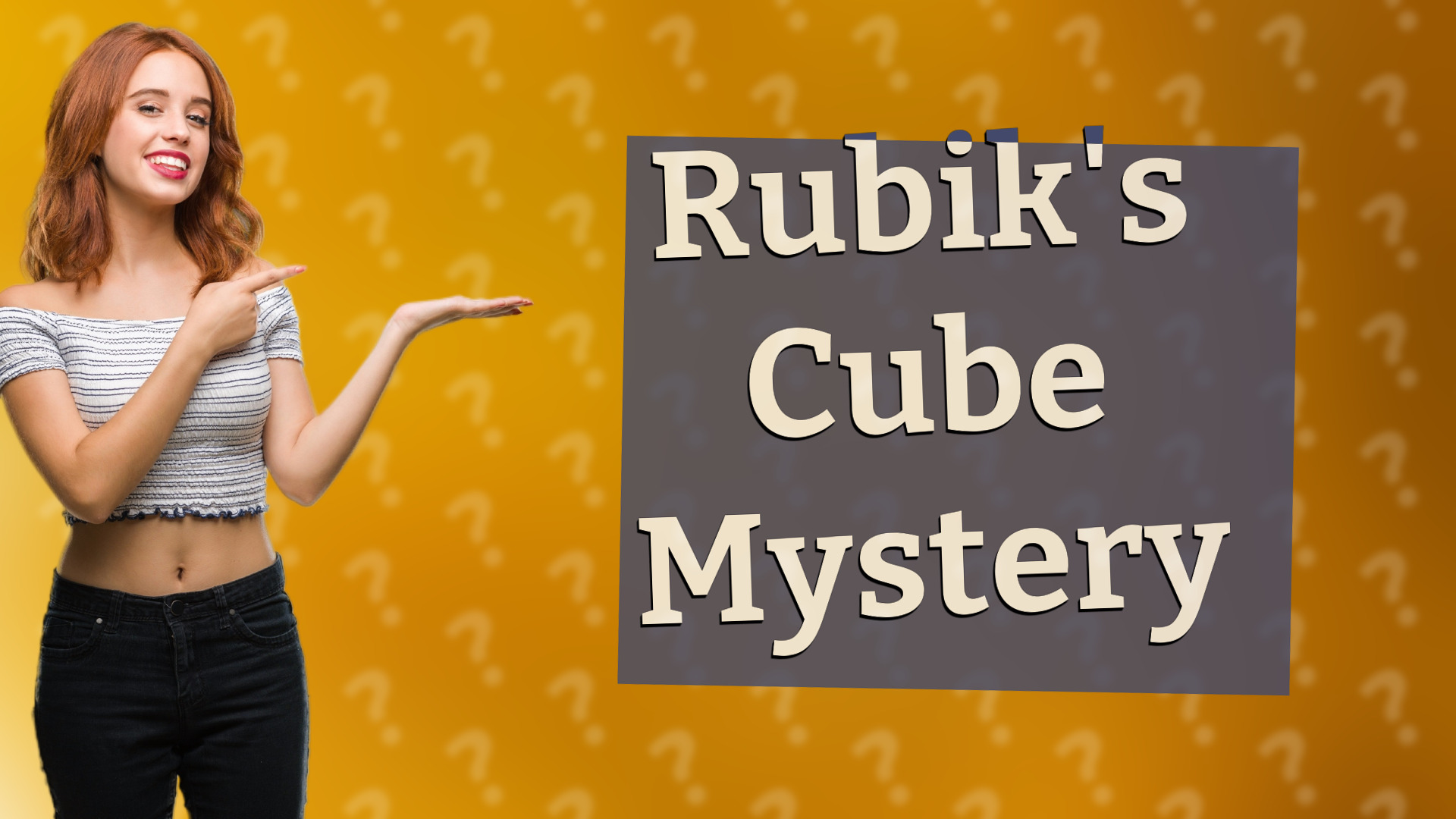 Rubik's Cube Mystery