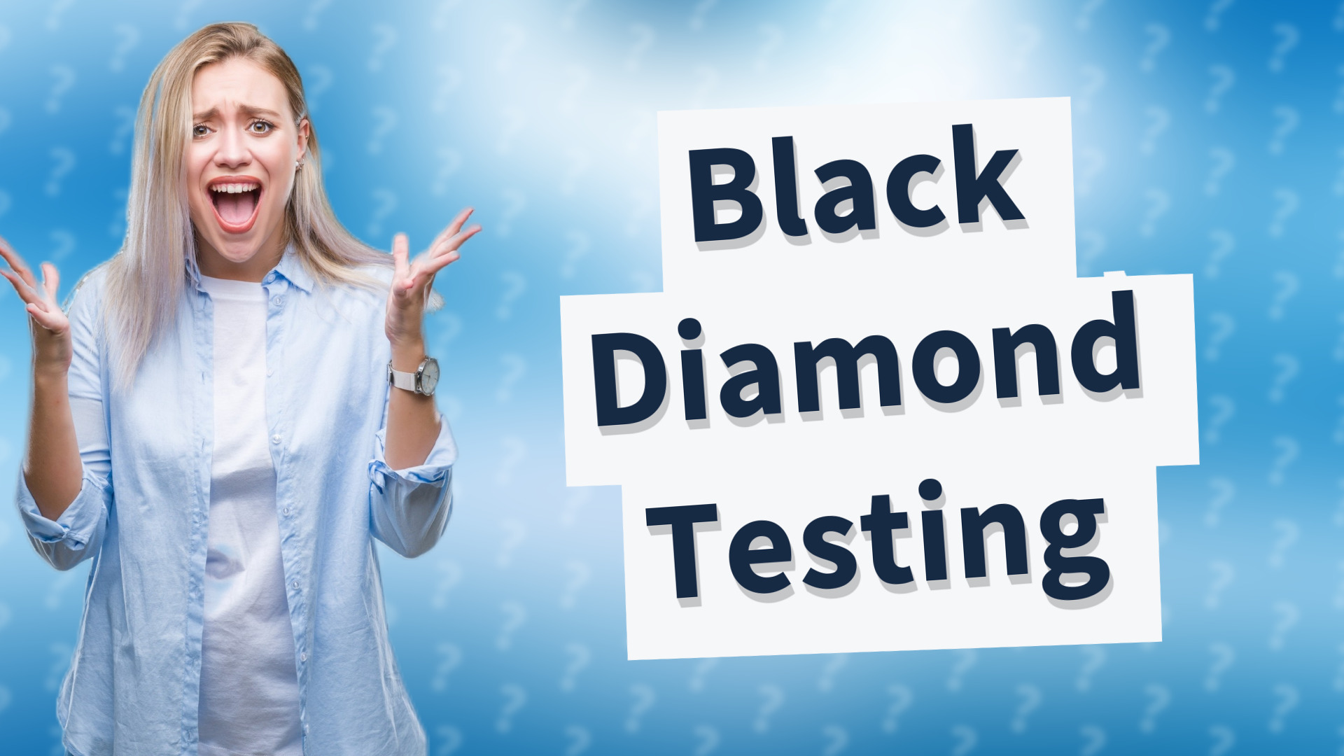 Black Diamond Testing