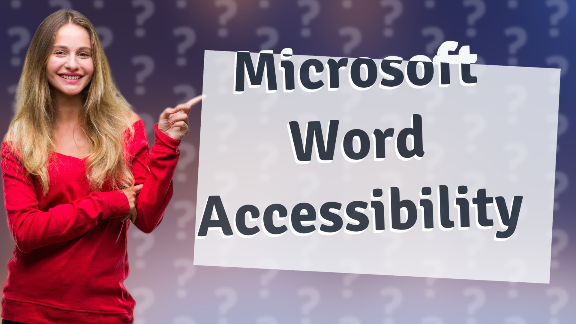 Microsoft Word Accessibility