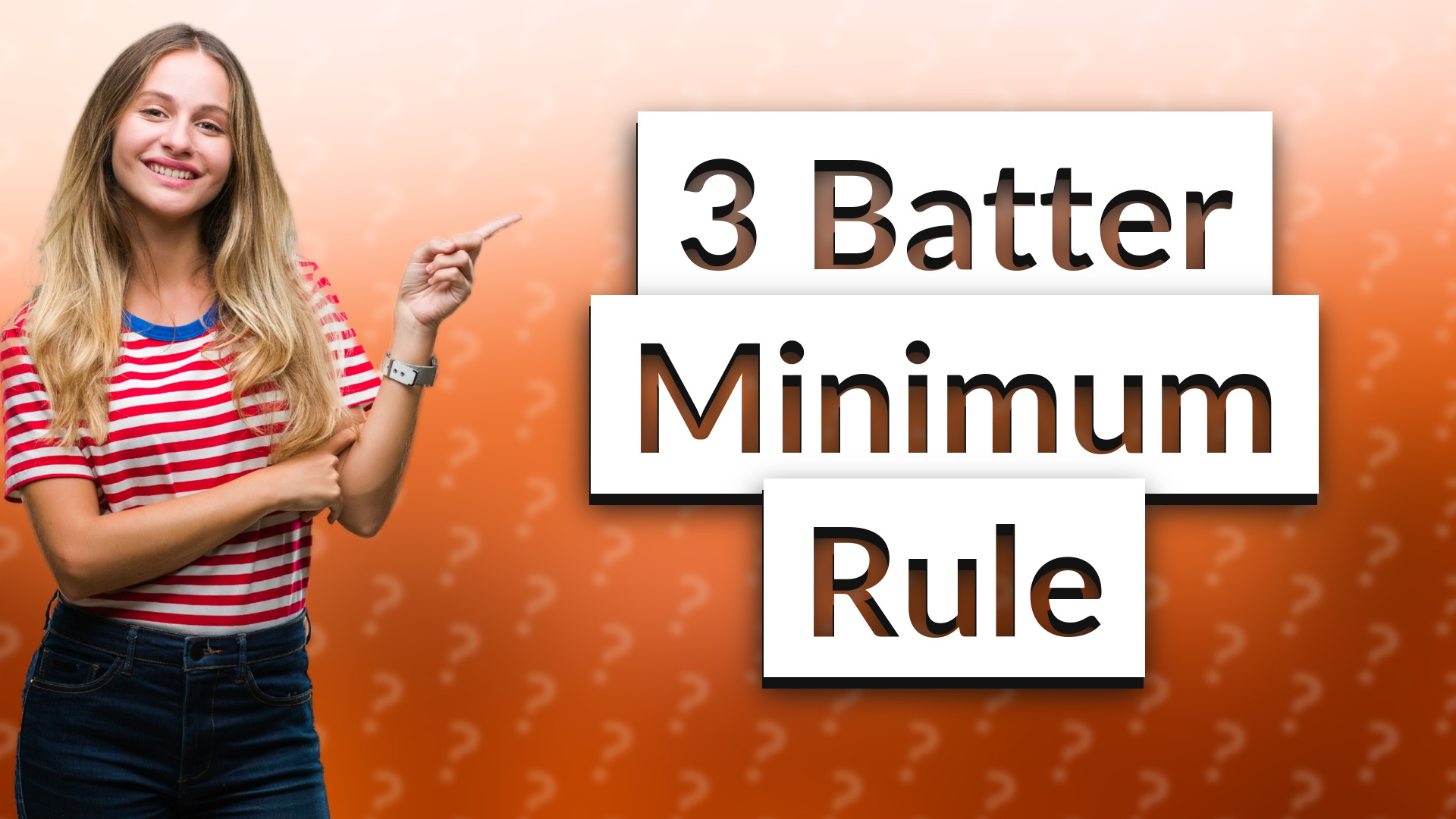 3 Batter Minimum Rule