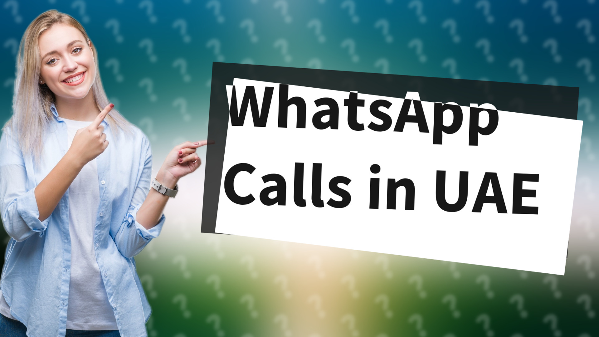 WhatsApp Calls in UAE