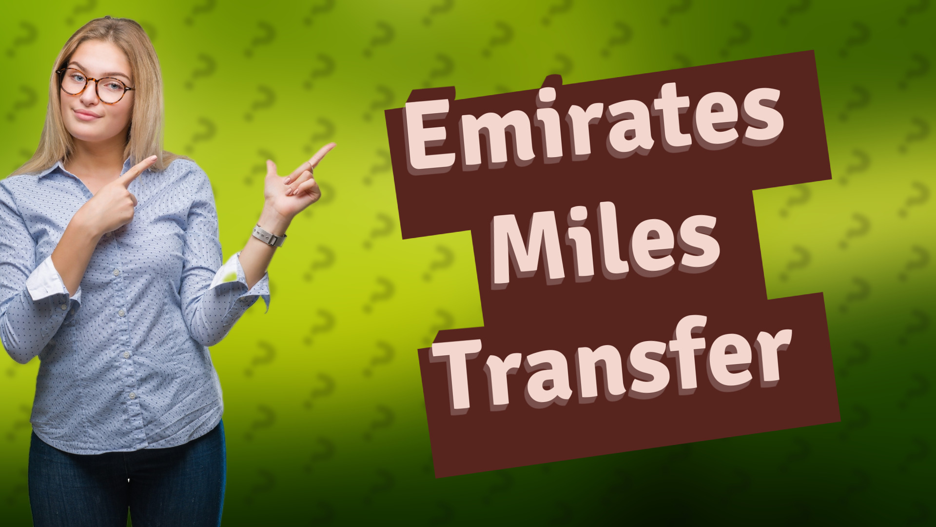 Emirates Miles Transfer