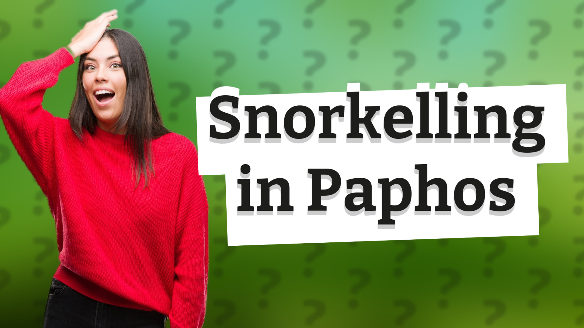 Snorkelling in Paphos