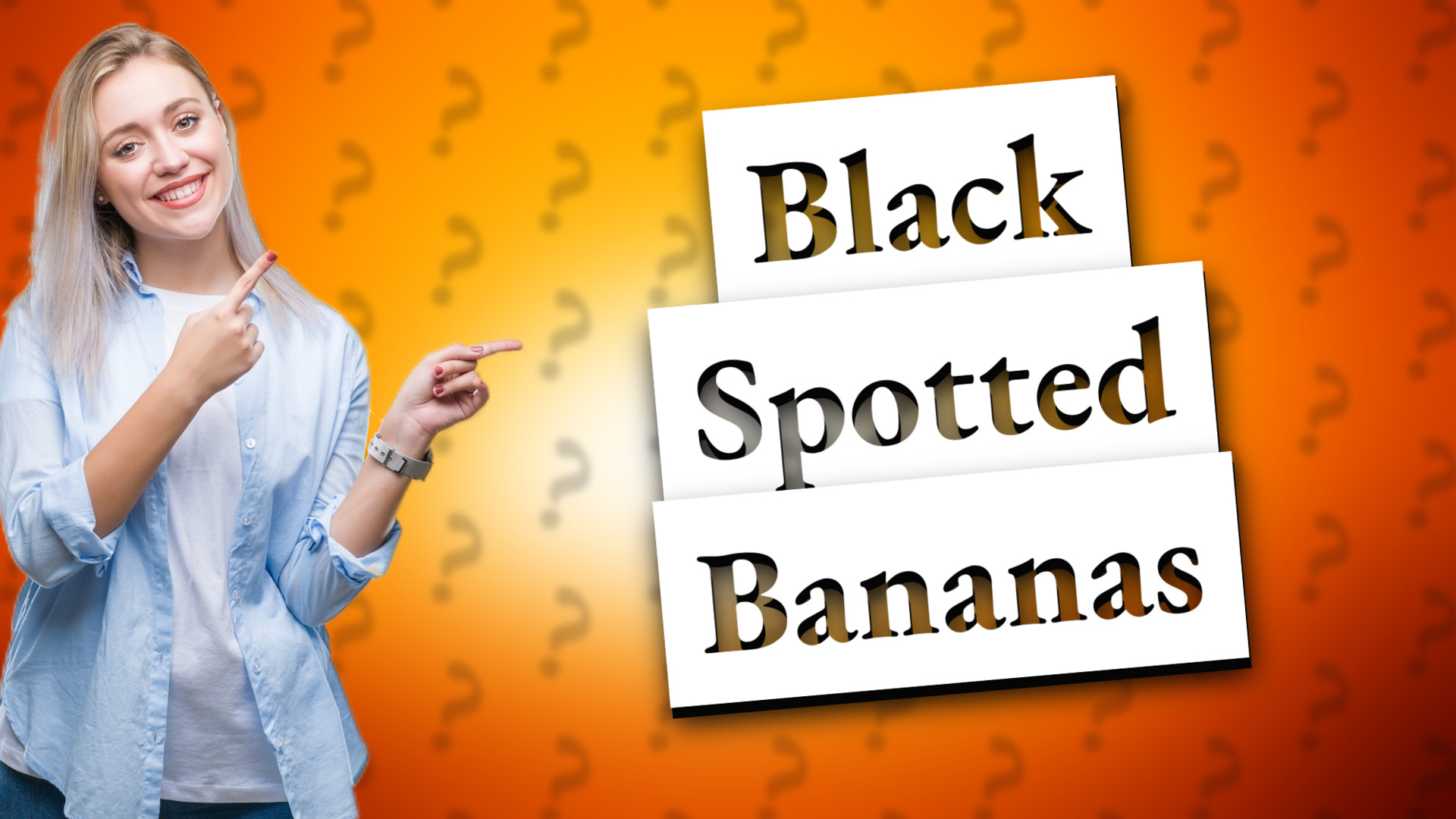 Black Spotted Bananas